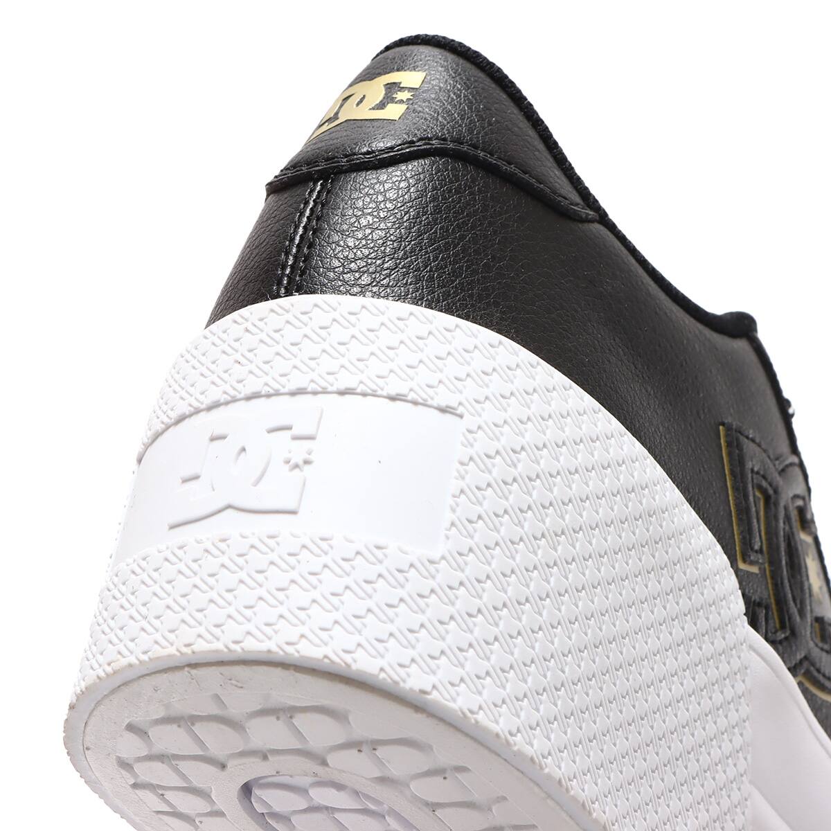 DC SHOES Ws CHELSEA LITE WEDGE BLACK/GOLD 23SS-I