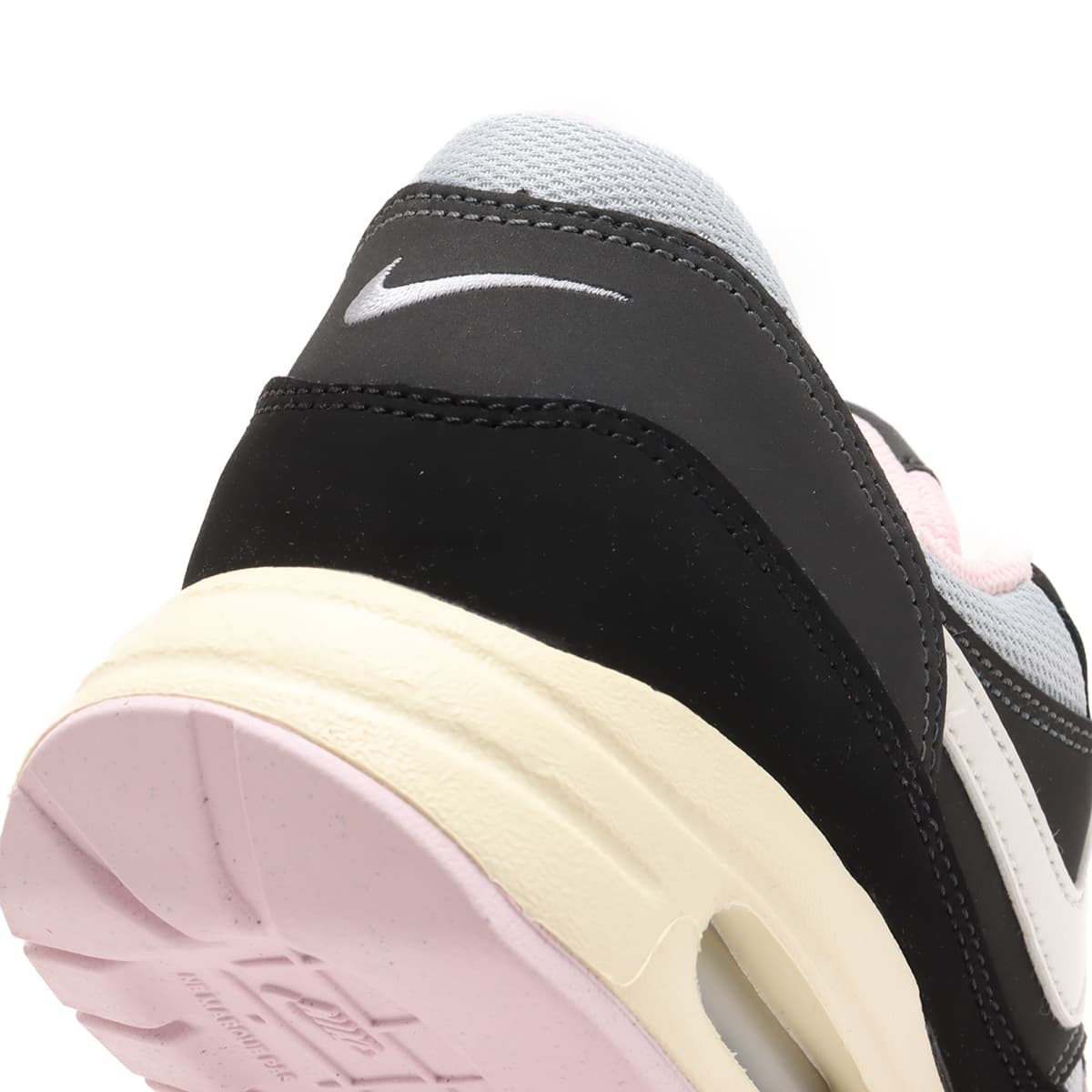 NIKE AIR MAX 1 GS BLACK/SUMMIT WHITE-ANTHRACITE-PINK FOAM 23HO-I