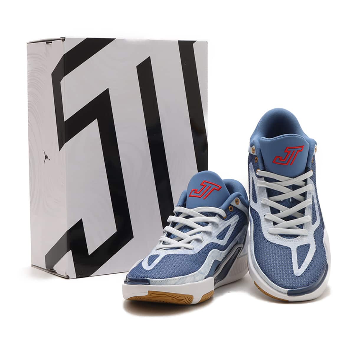 JORDAN BRAND JORDAN TATUM 1 PF STONE BLUE/UNIVERSITY RED