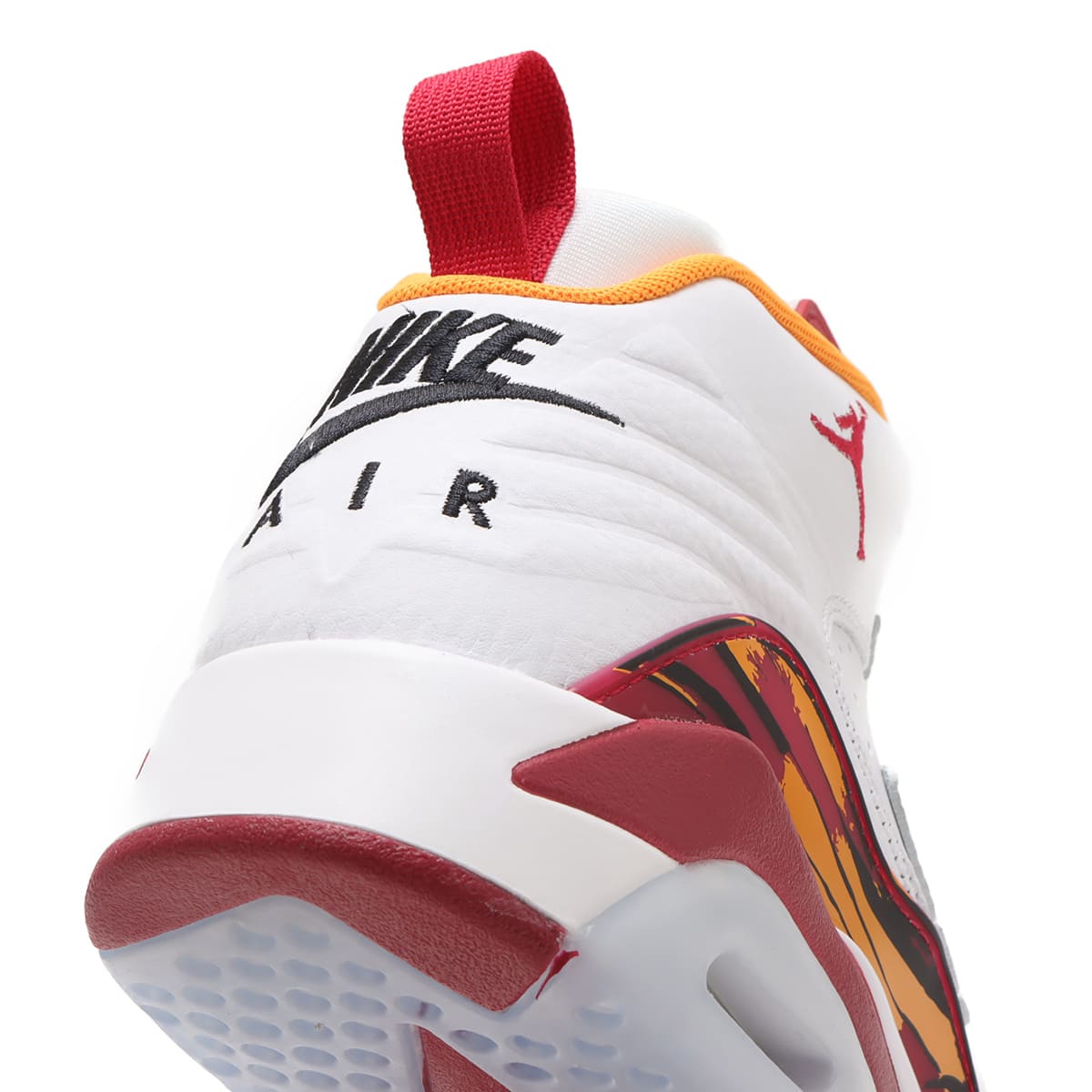 JORDAN BRAND JORDAN MVP WHITE/CARDINAL RED-VIVID ORANGE