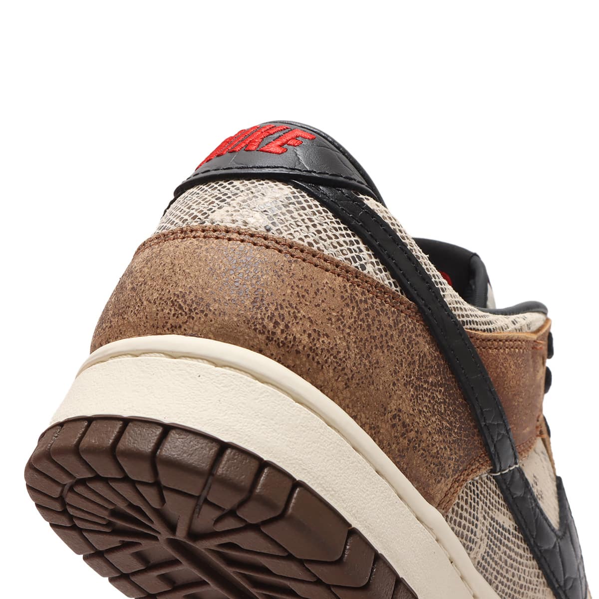 NIKE DUNK LOW PRM NATURAL/BLACK-ALE BROWN-PECAN 23SU-I