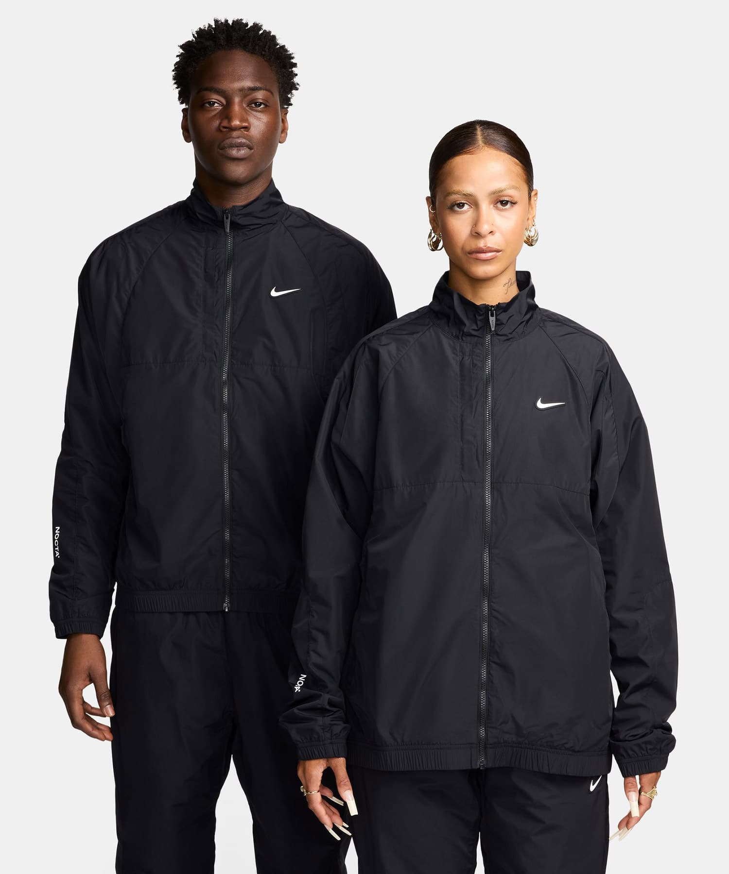 NIKE AS M NRG NOCTA CS TRK JKT WVN BLACK/BLACK/WHITEの画像
