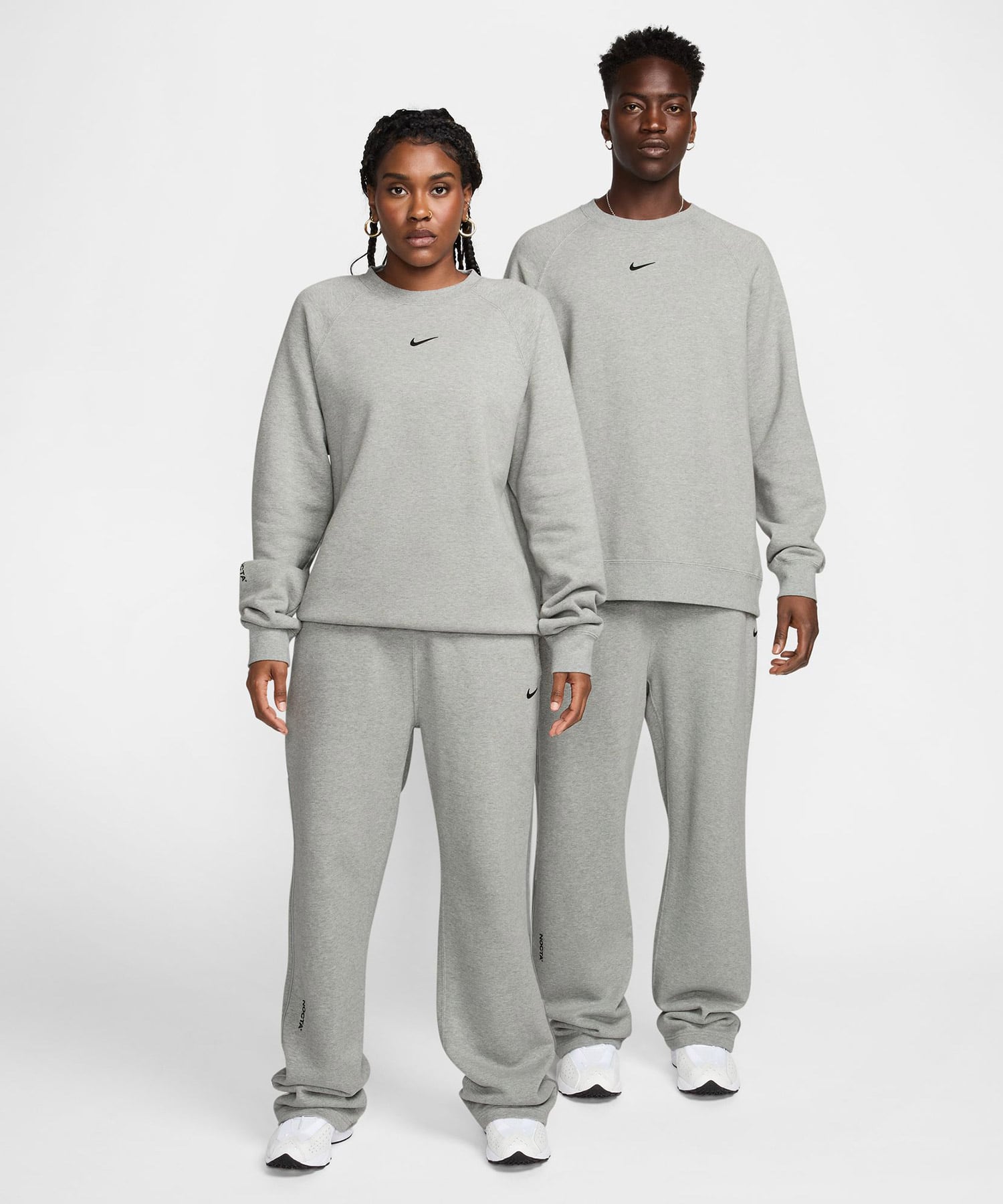 NIKE M NRG NOCTA CS CREW FLC GRAYの画像