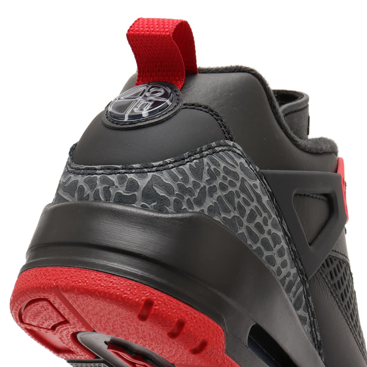 JORDAN BRAND JORDAN SPIZIKE LOW BLACK/GYM RED-COOL GREY 24SP-I