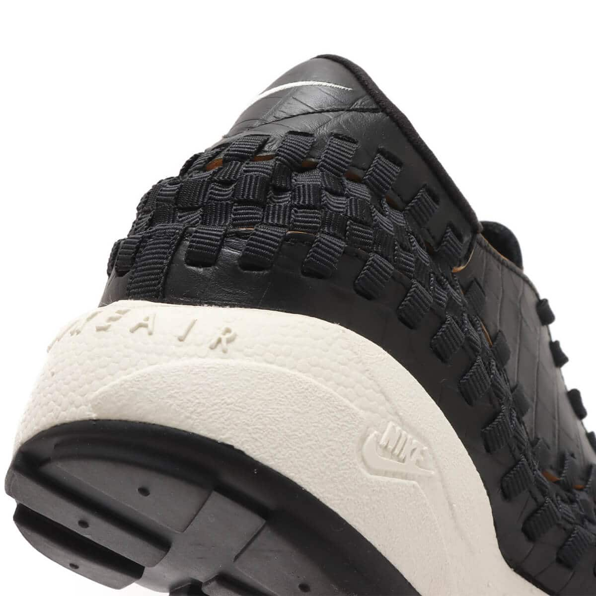 NIKE AIR FOOTSCAPE WOVEN PRM BLACK/PALE IVORY-DESERT OCHRE 23HO-I