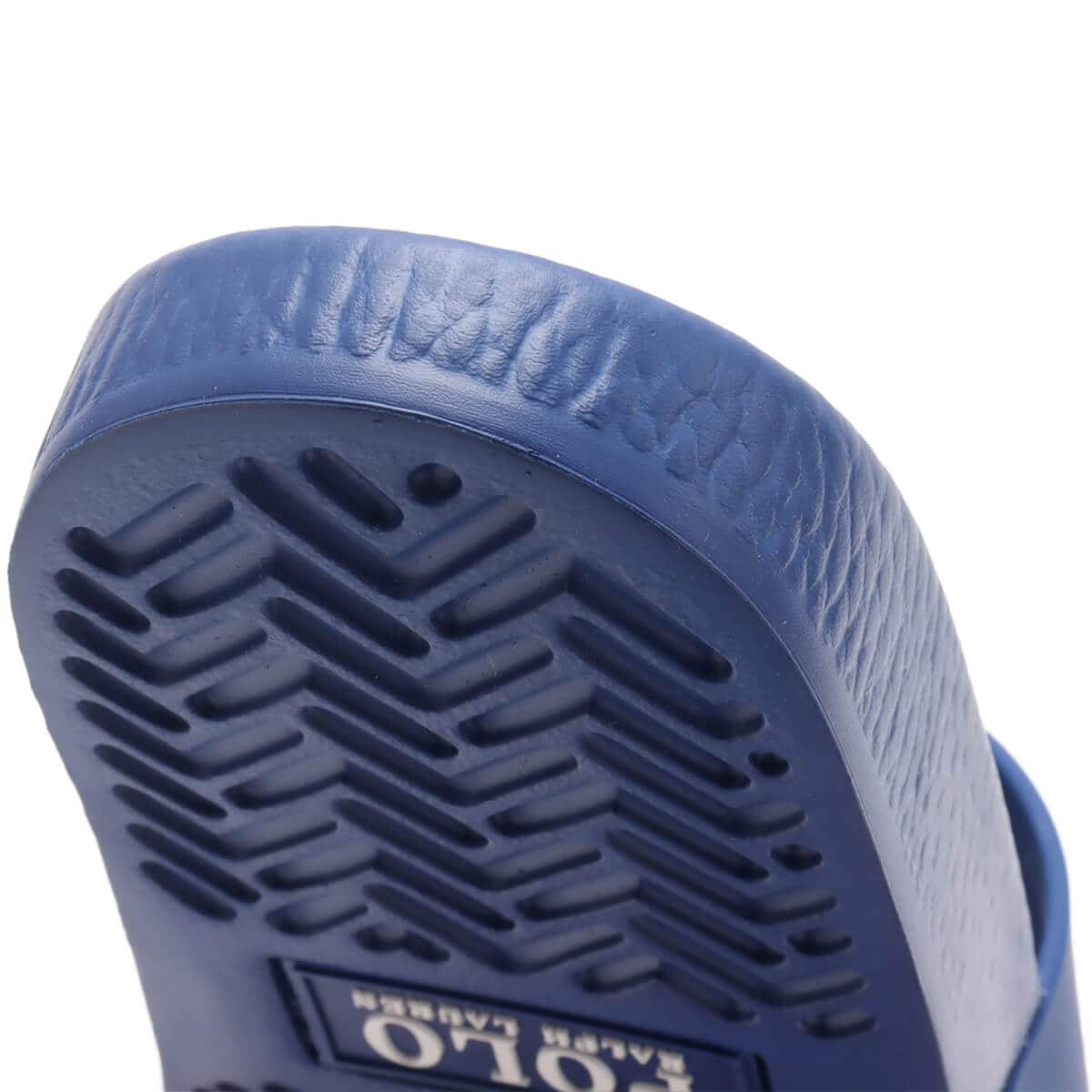 POLO RALPH LAUREN POLO SLIDE SANDAL DARK BLUE-401 の画像
