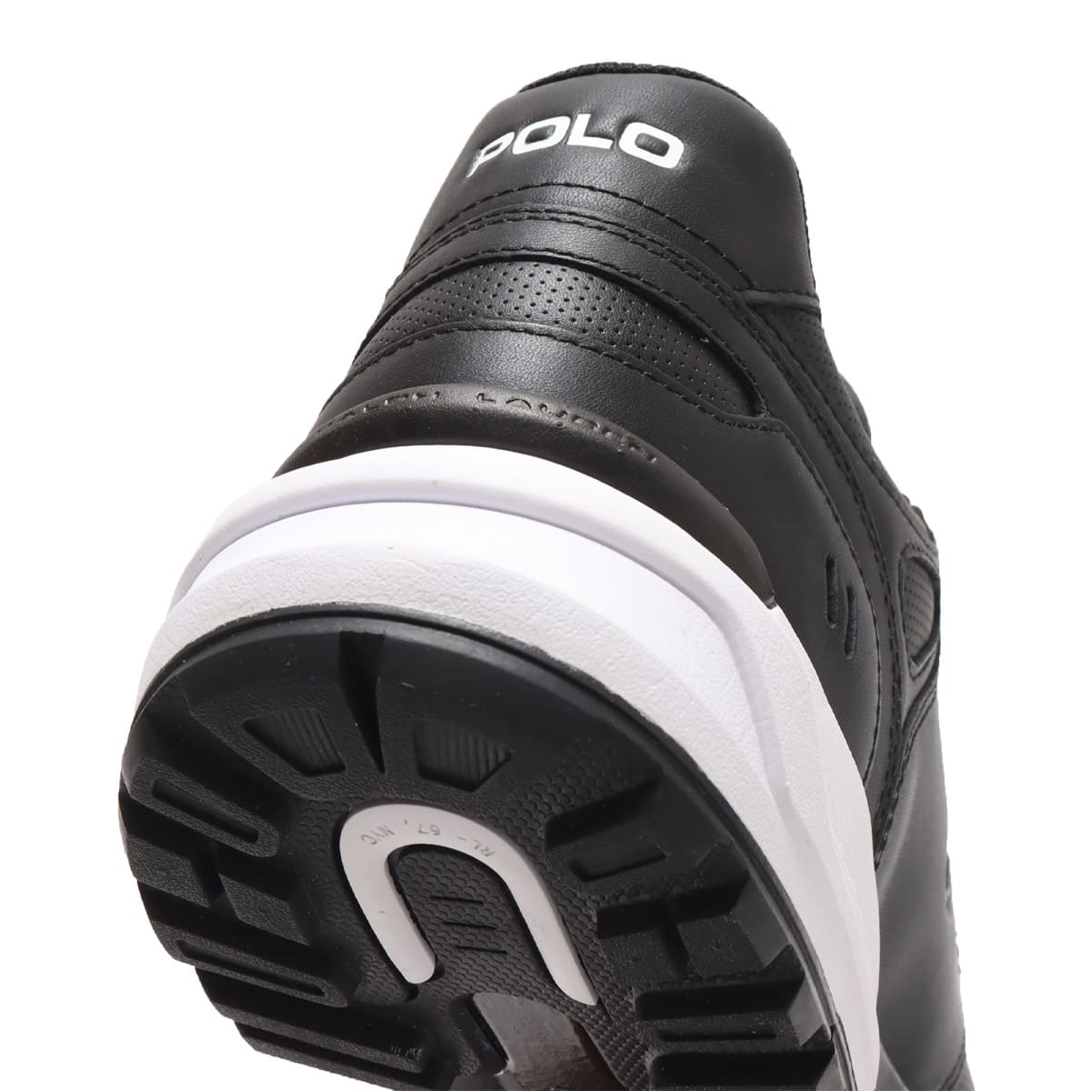 POLO RALPH LAUREN POLO JGR PP-SNEAKERS-ATHLETIC SHOE BLACK 23FW-Iの画像