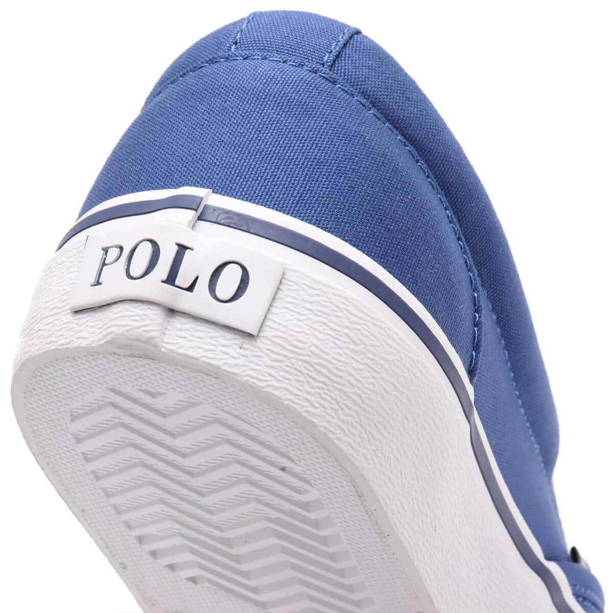 POLO RALPH LAUREN KEATON SLIP ON CANVAS DARK BLUE-401 の画像
