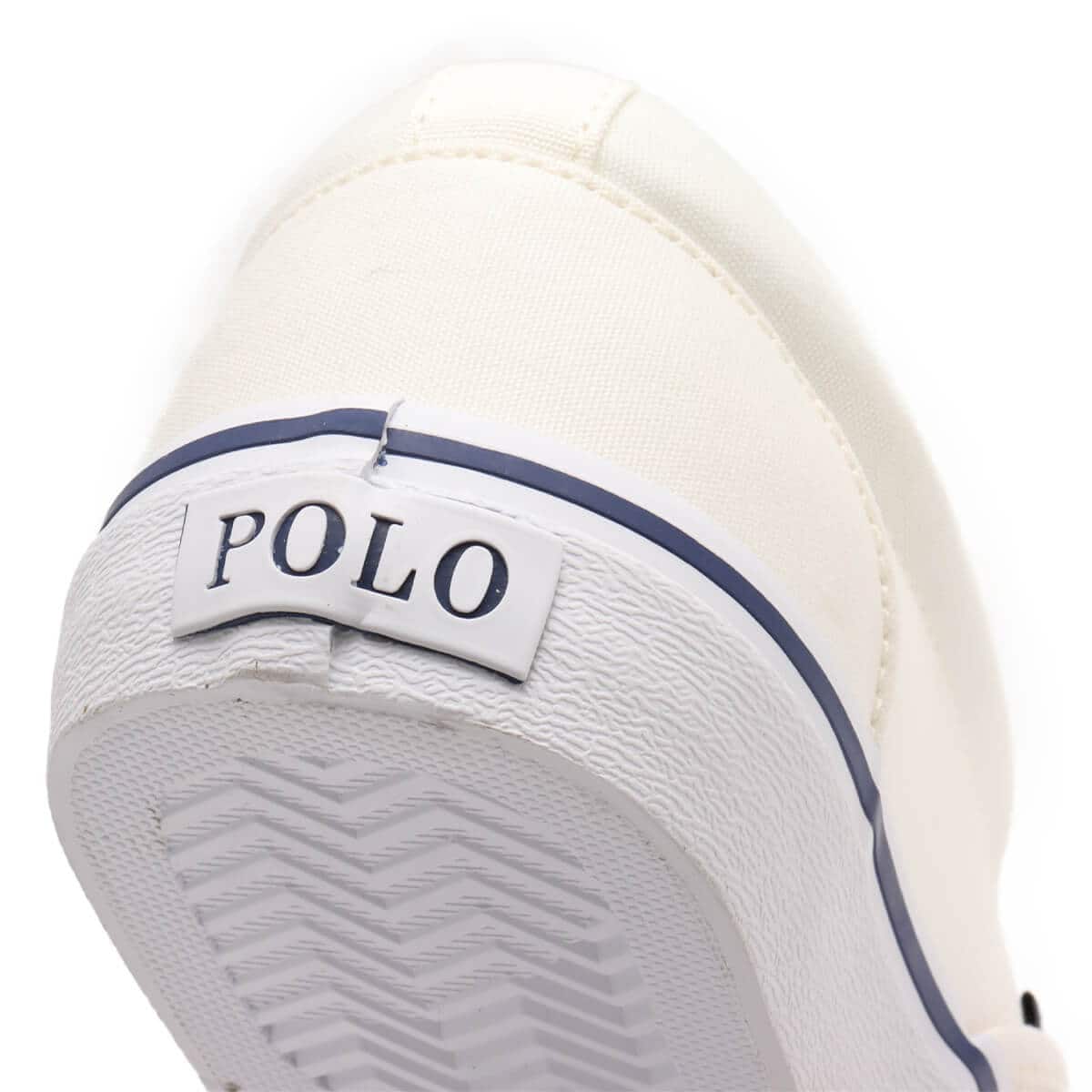 POLO RALPH LAUREN KEATON SLIP ON CANVAS NATURAL-101 の画像