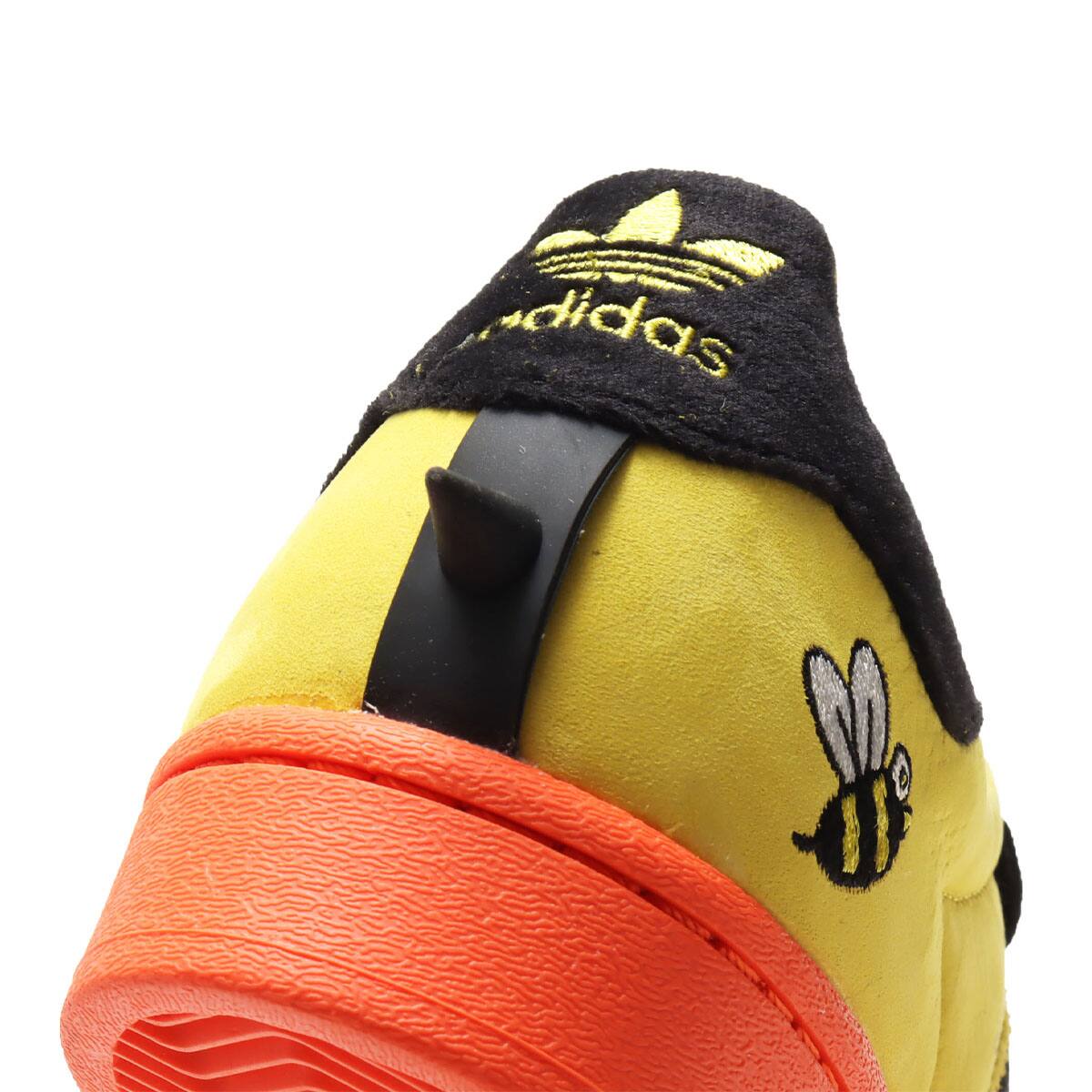 Adidas X Melting Sadness Superstar Yellow Core Black Super Orange fw S