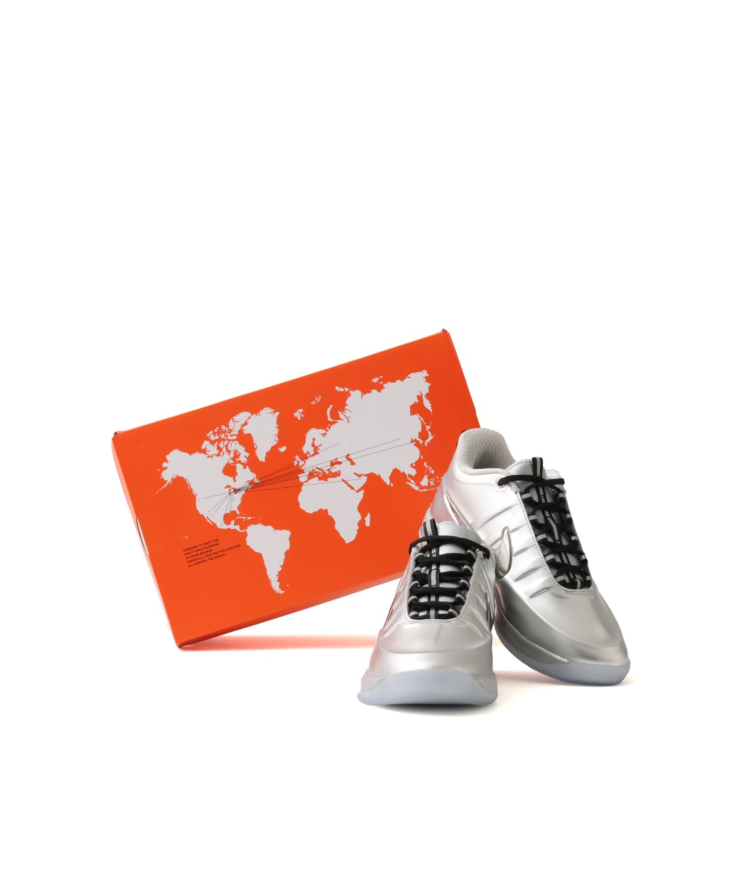NIKE BOOK 2 EP MTLC SILVER/MTLC SILVER-BLACKの画像