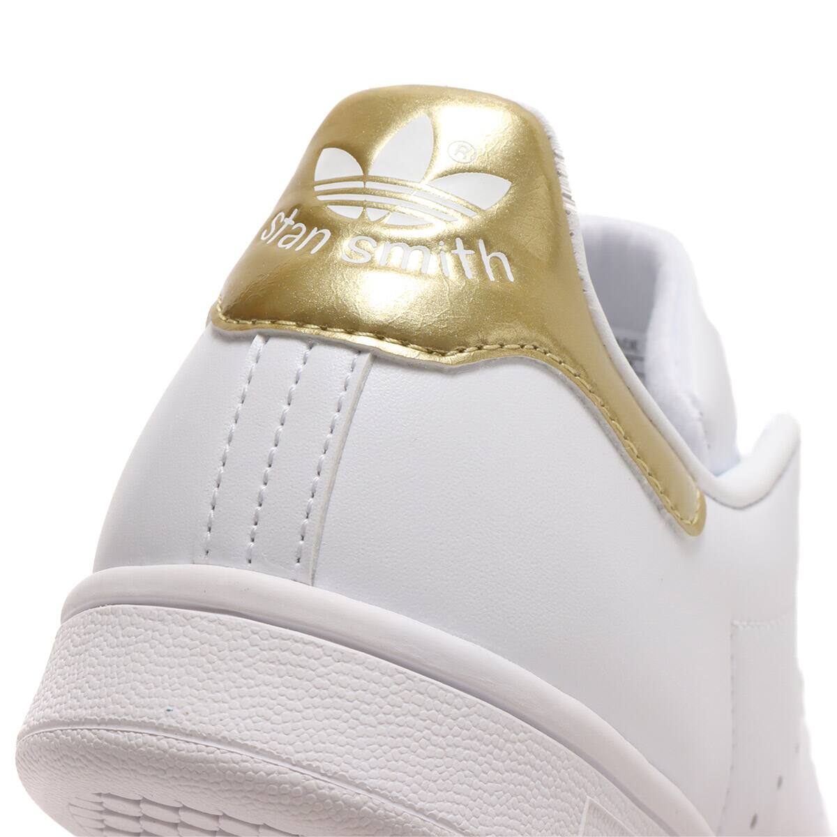 adidas STAN SMITH W FOOTWEAR WHITE/FOOTWEAR WHITE/GOLD METALLIC 21FW-I