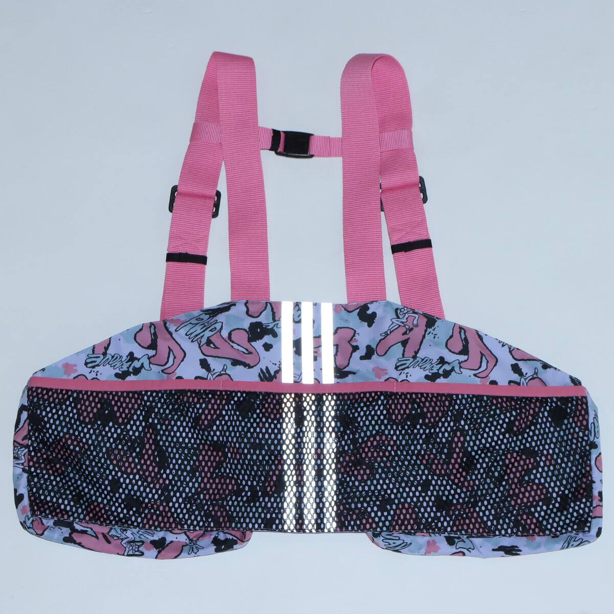 adidas W atmos pink Jenny Kaori カモ ユーティリティ ベスト VIOLET TONEの画像