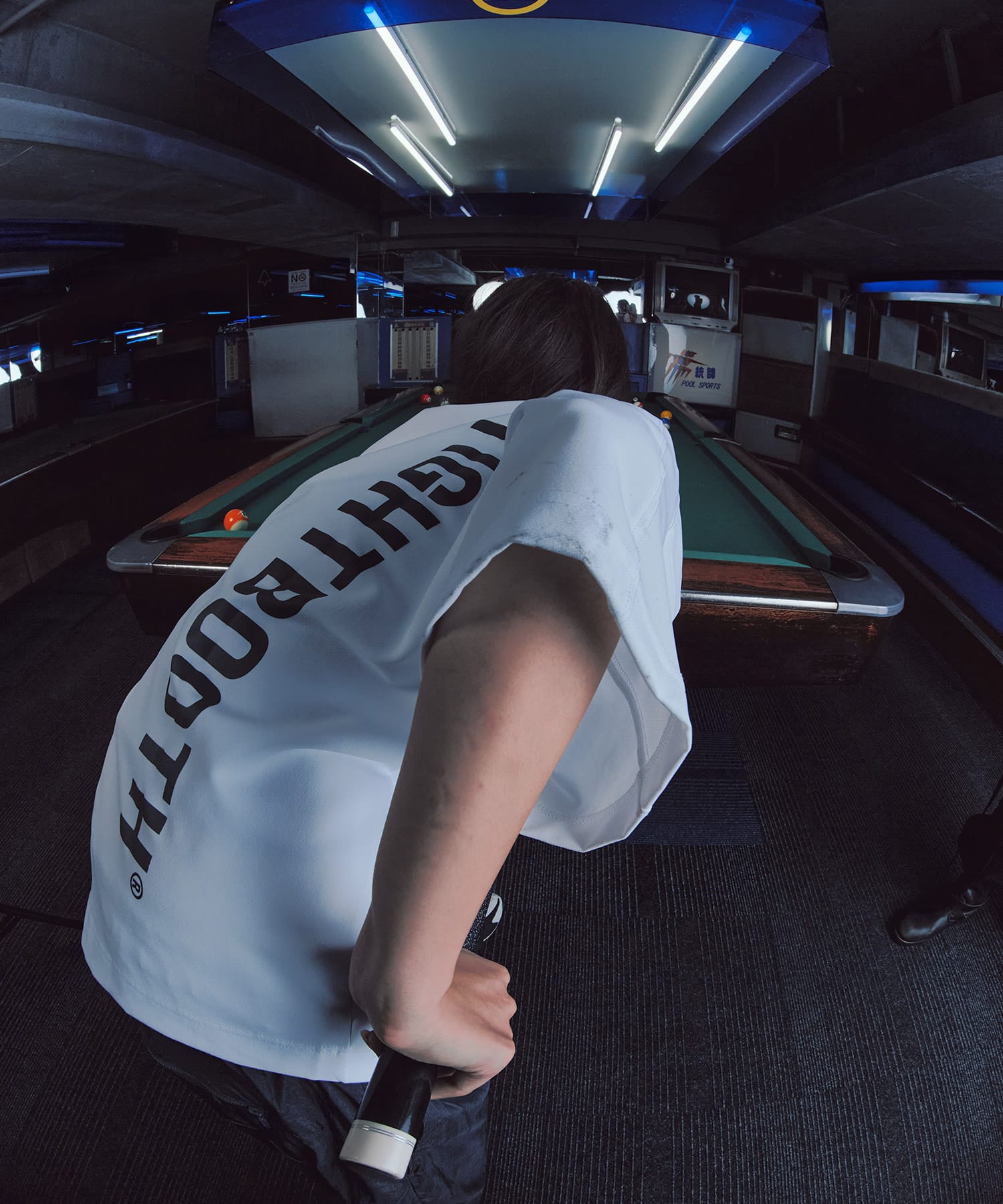GOOPiMADE x TIGHTBOOTH Dual Arena Logo Tee WHITEの画像