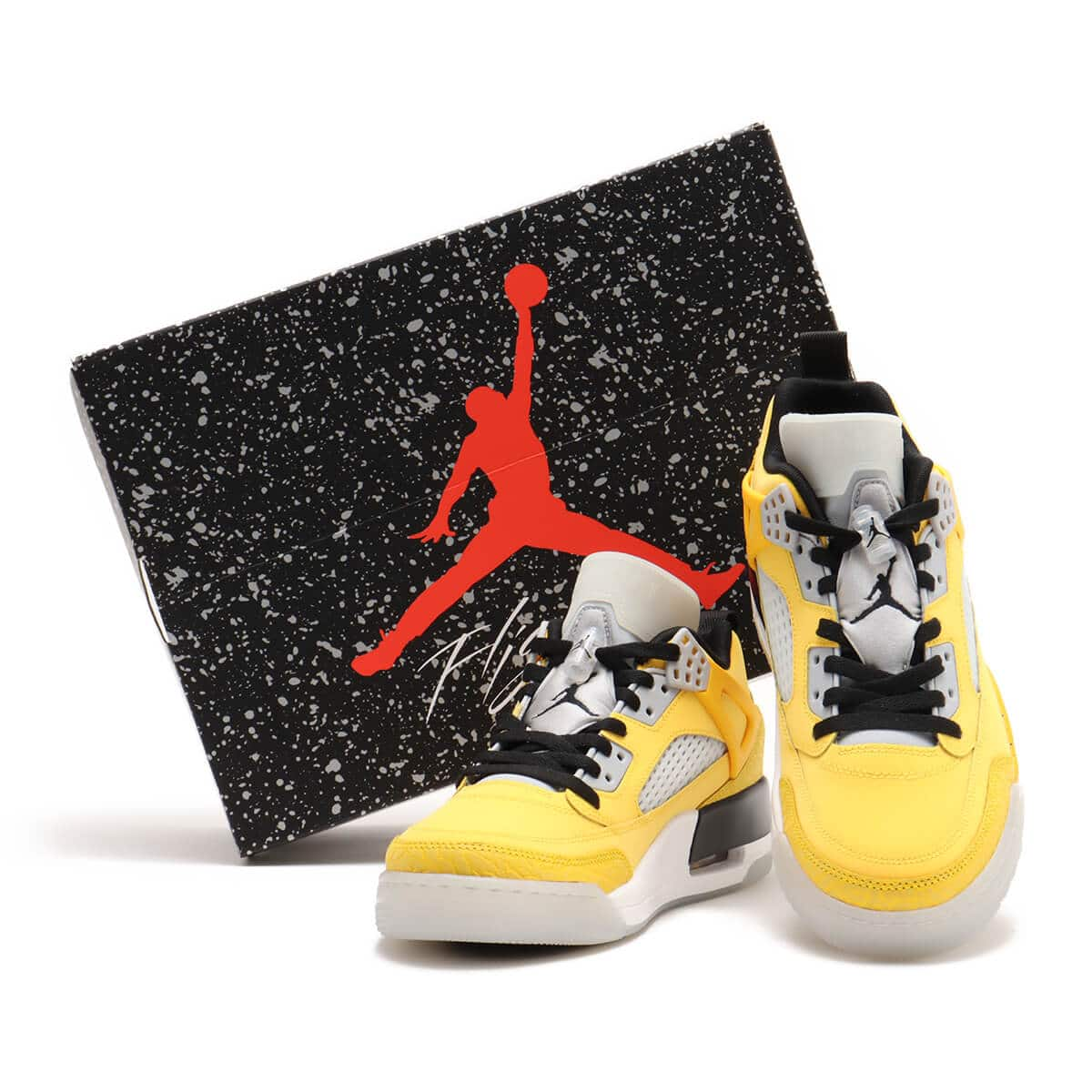 JORDAN BRAND JORDAN SPIZIKE LOW PRM VARSITY MAIZE/BLACK-WOLF  GREY|atmos（アトモス） 公式オンラインストア