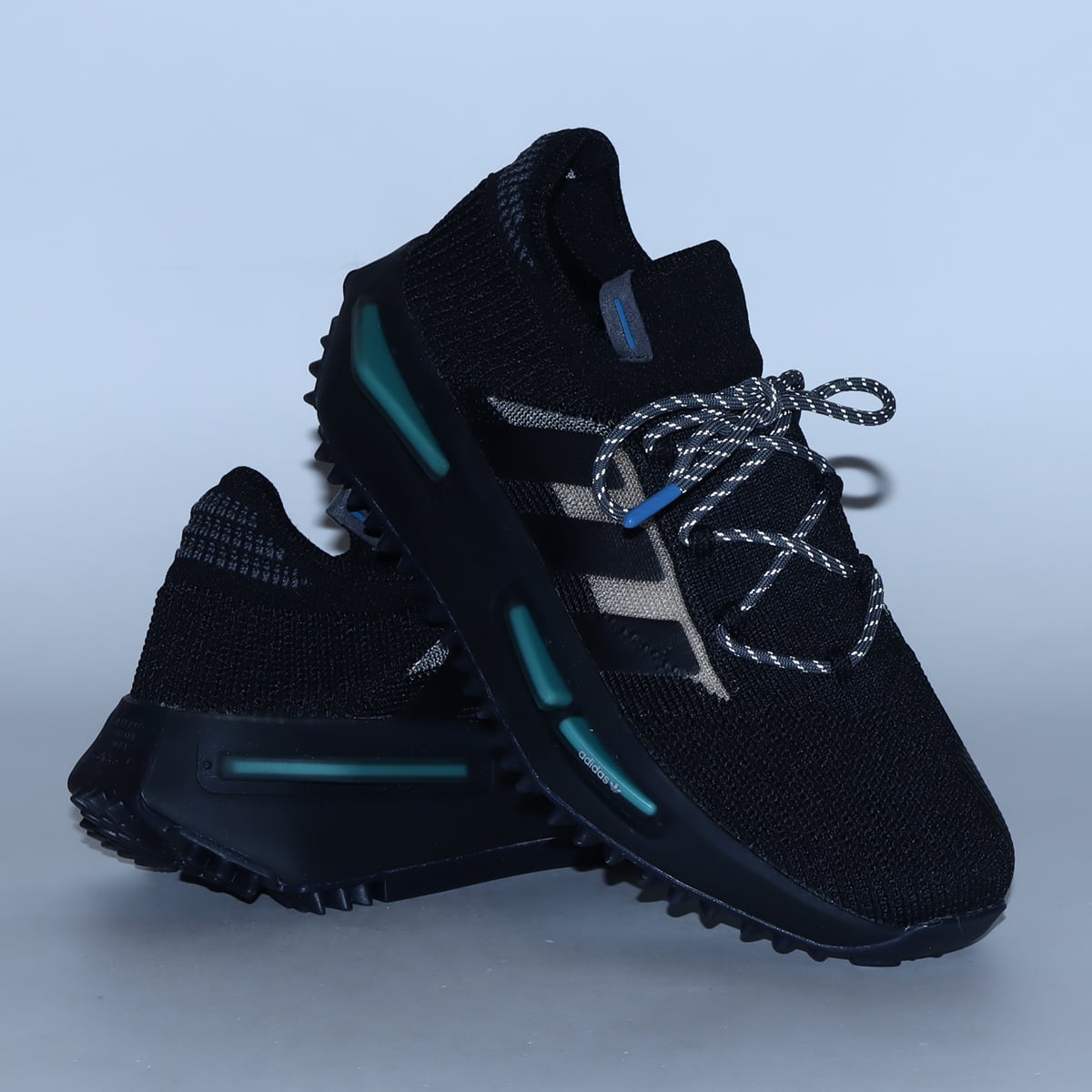 adidas NMD S1 CORE BLACK/CORE BLACK/ALTERED BLUE 22FW-S