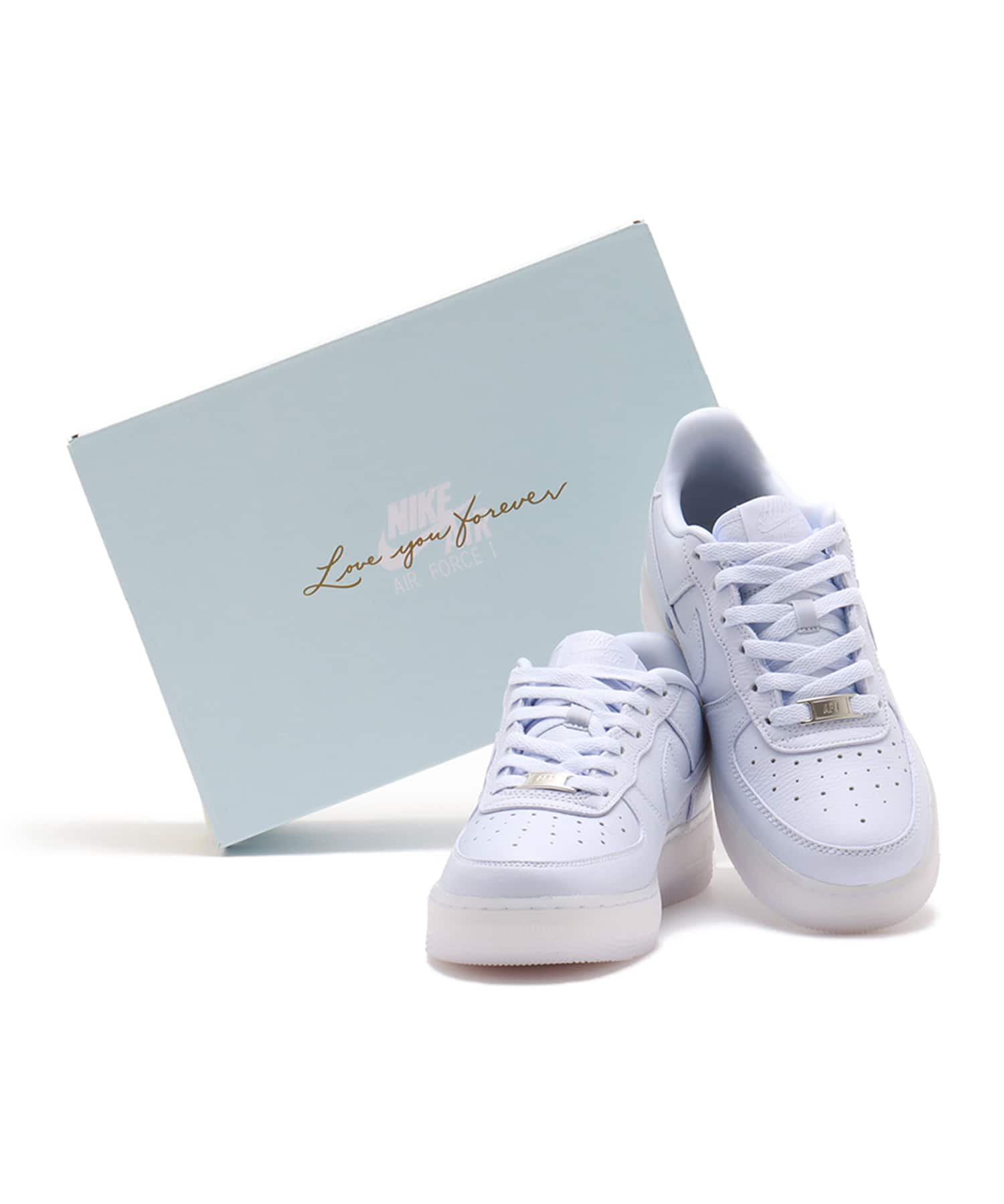 NIKE AIR FORCE 1 SP (GS) PALEST PURPLE/COBALT TINTの画像