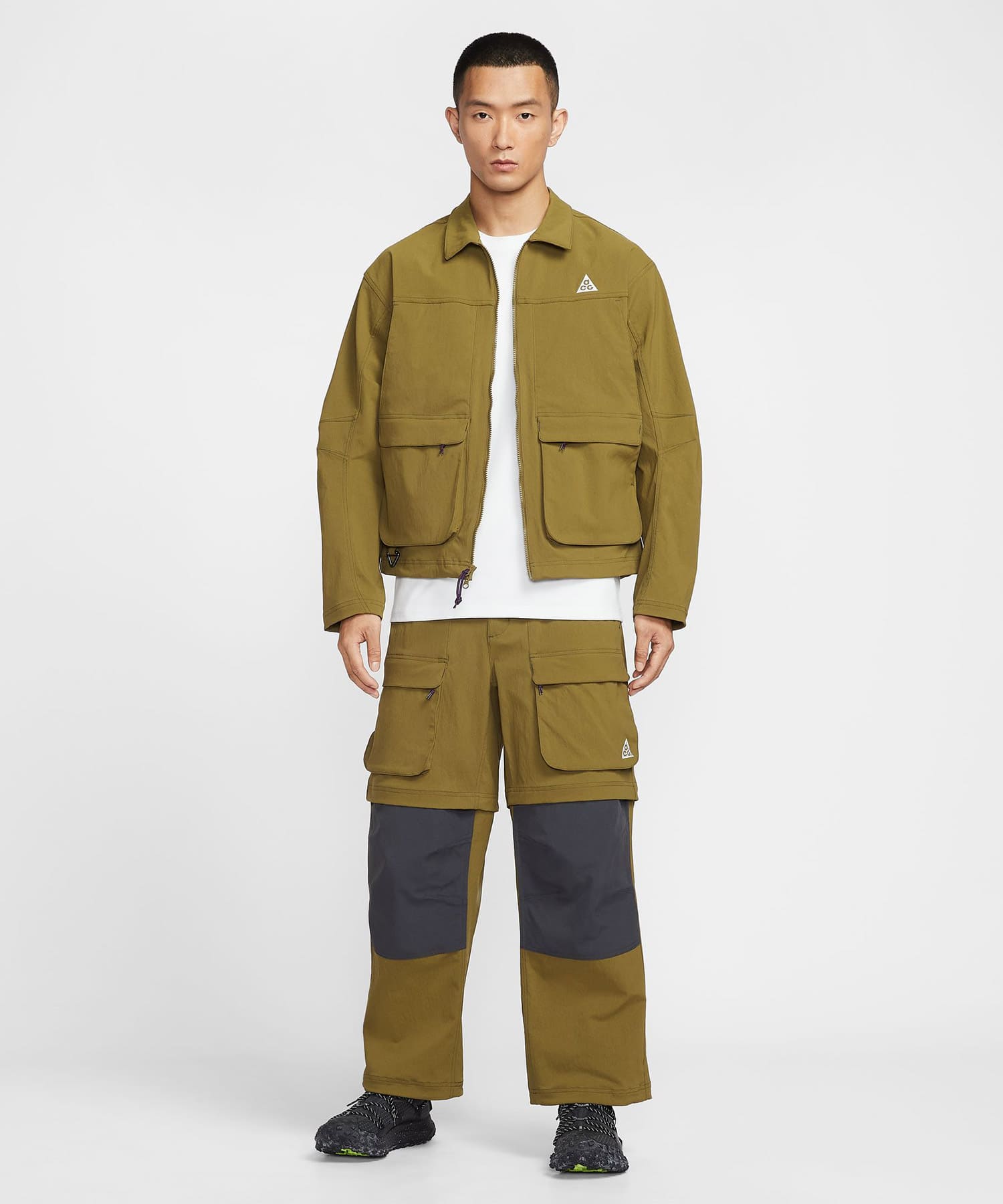 NIKE AS M ACG UV SMITH SUMMIT JKT KHAKIの画像