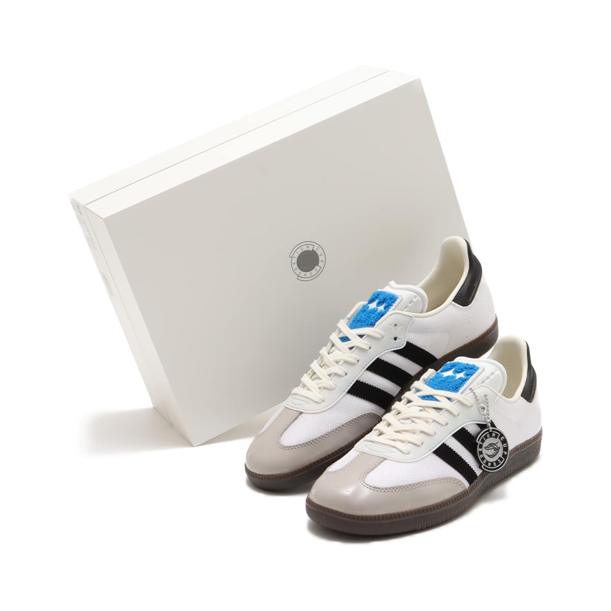 adidas SAMBA BSTN CRYSTALWHITE/GUM/COREBLACK 23FW-S