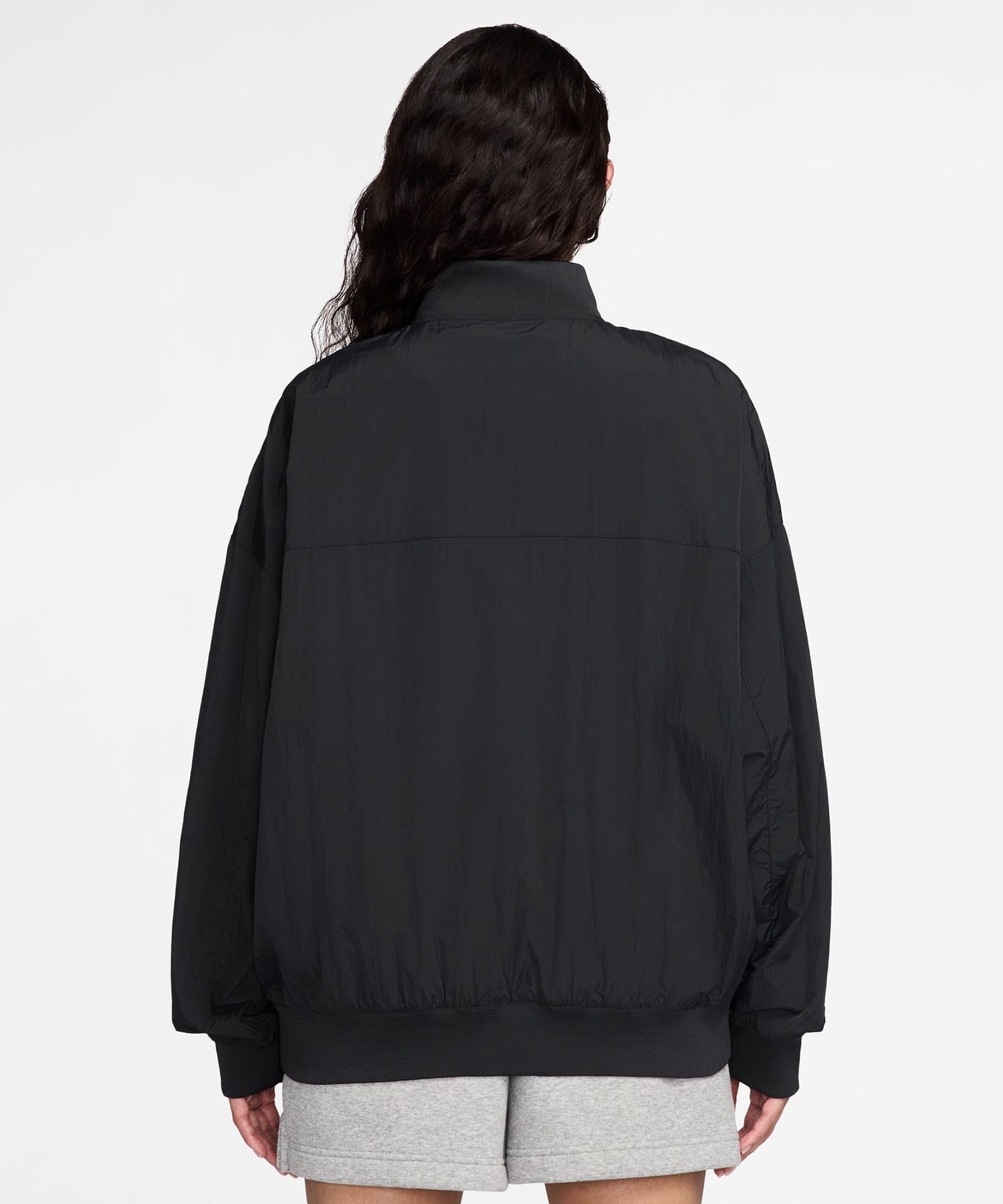 NIKE AS W NSW HBR VARSITY JKT BLACKの画像