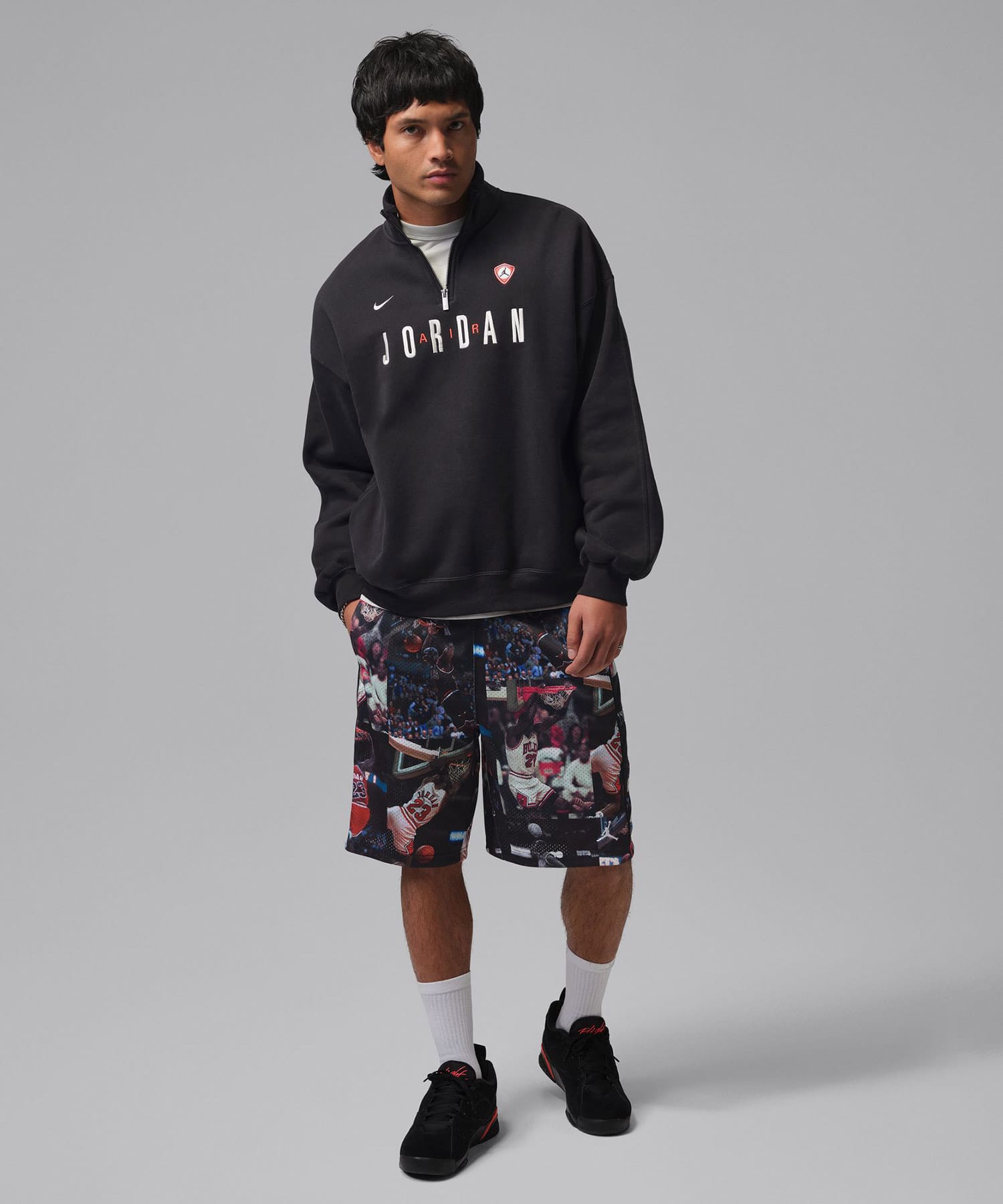 JORDAN BRAND M J FLT AOP CTSC SHO BLACKの画像