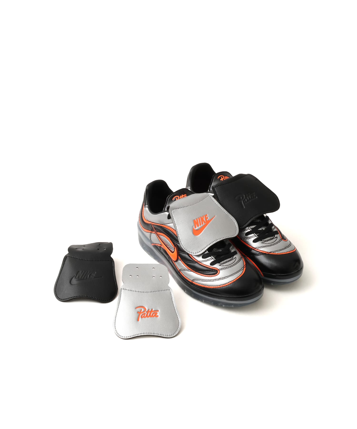 NIKE CRYOSHOT MERCURIAL VAPOR R9 x Netherlands x Patta MTLC SILVER/HYPER CRIMSON-BLACK-ANTHRACITE-MTLC SILVERの画像