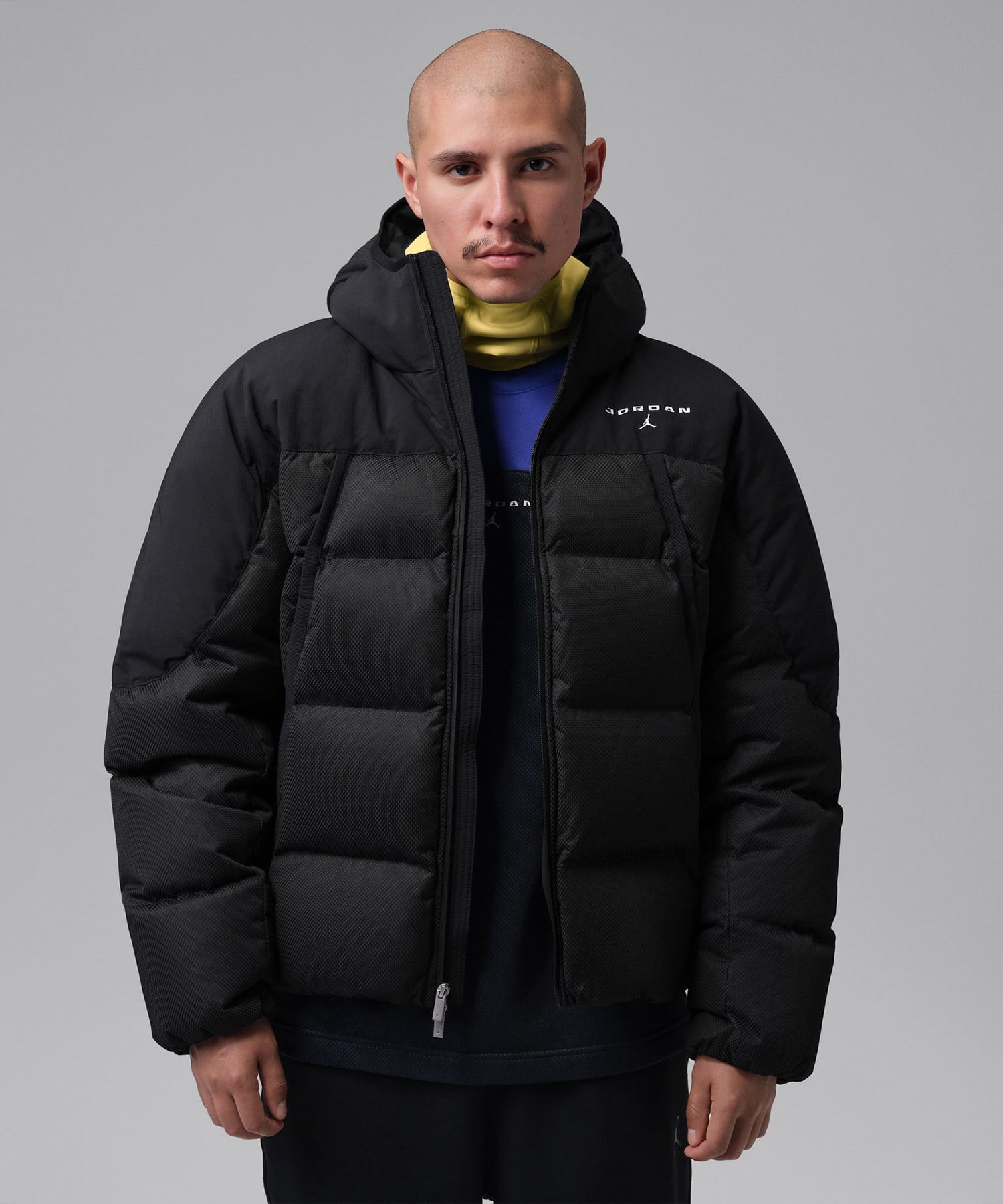 JORDAN BRAND M J FLT MTNSIDE PUFFER BLACKの画像