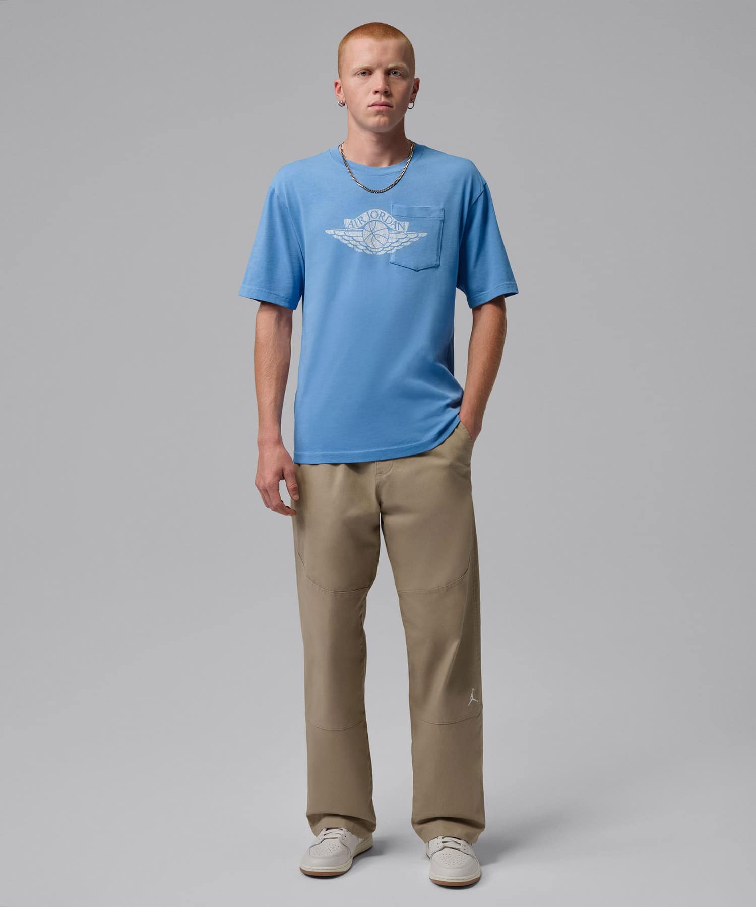 JORDAN BRAND M J FLT ES 85 W PKT SS CRW BLUEの画像
