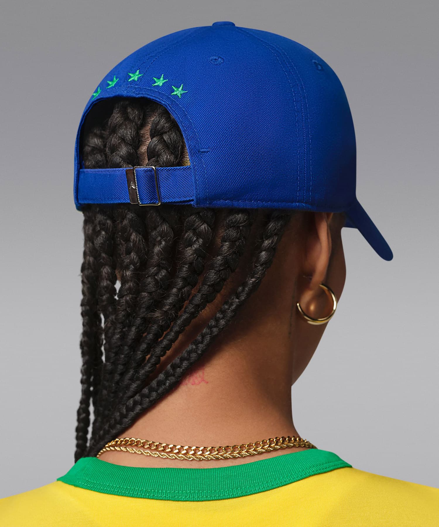 JORDAN BRAND U J CLUB CAP US CB P6 OLD ROYAL/(VARSITY MAIZE)の画像