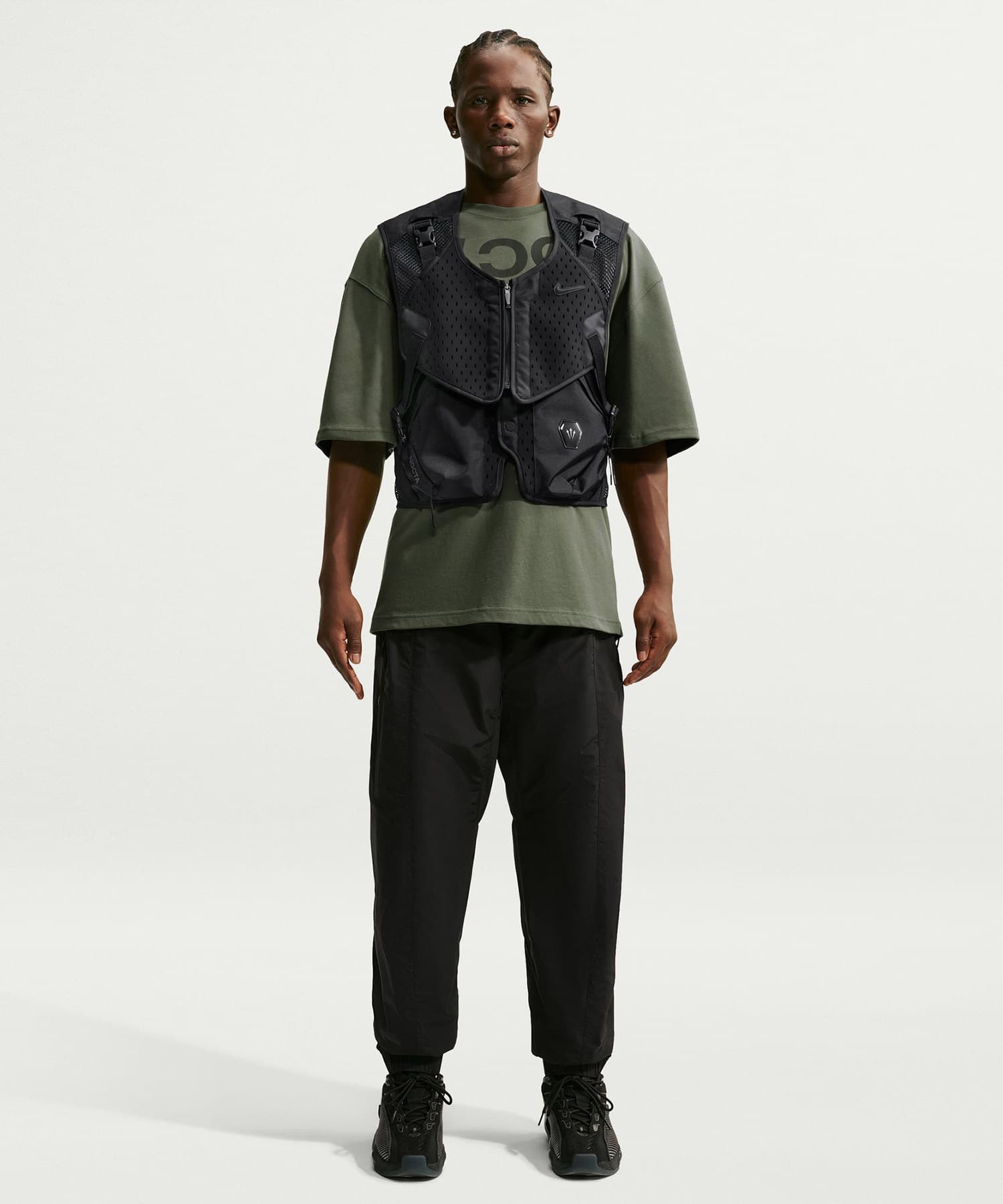 NIKE M NRG NOCTA MODULAR UNIT VEST BLACKの画像