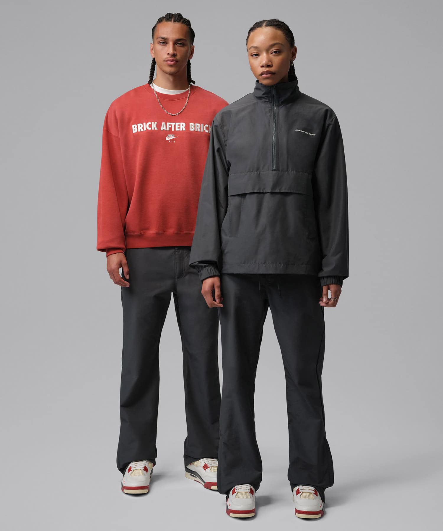 JORDAN BRAND BIKE WOVEN PANTS ANTHRACITEの画像