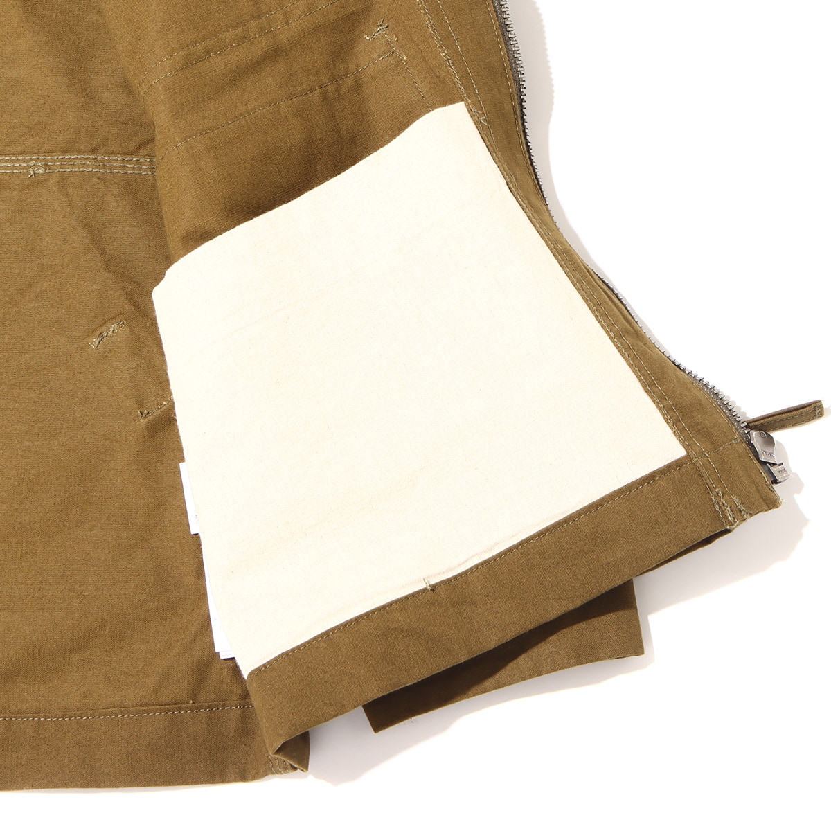 snow peak TAKIBI Canvas Jacket Olive 22FA-Iの画像