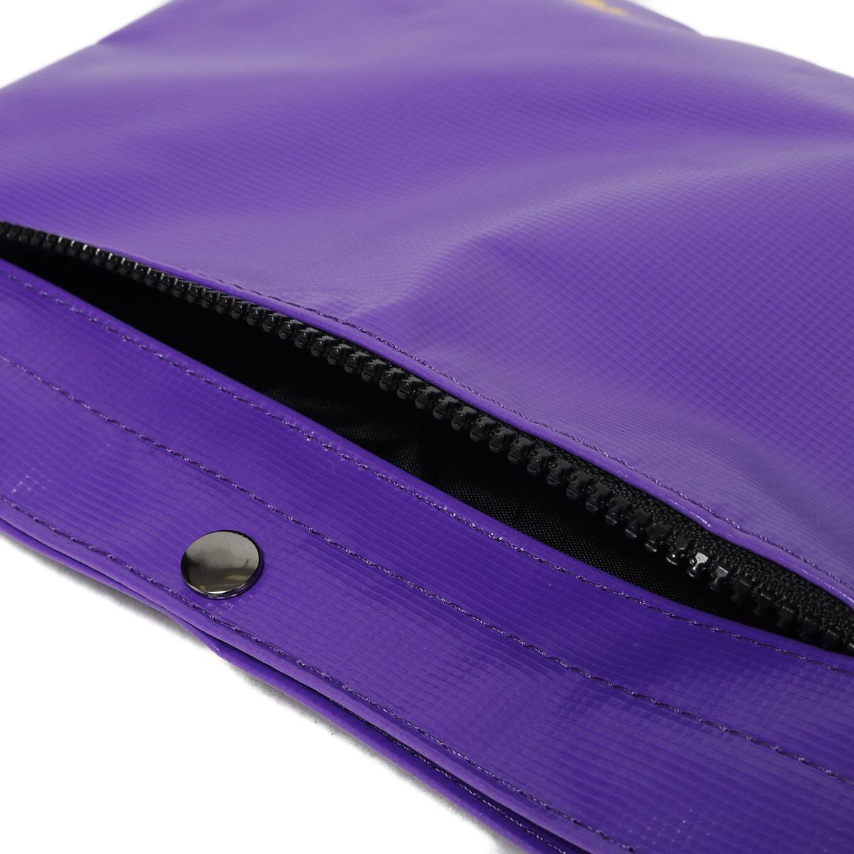 atmos pink ラバー カラフル サコッシュ PURPLEの画像