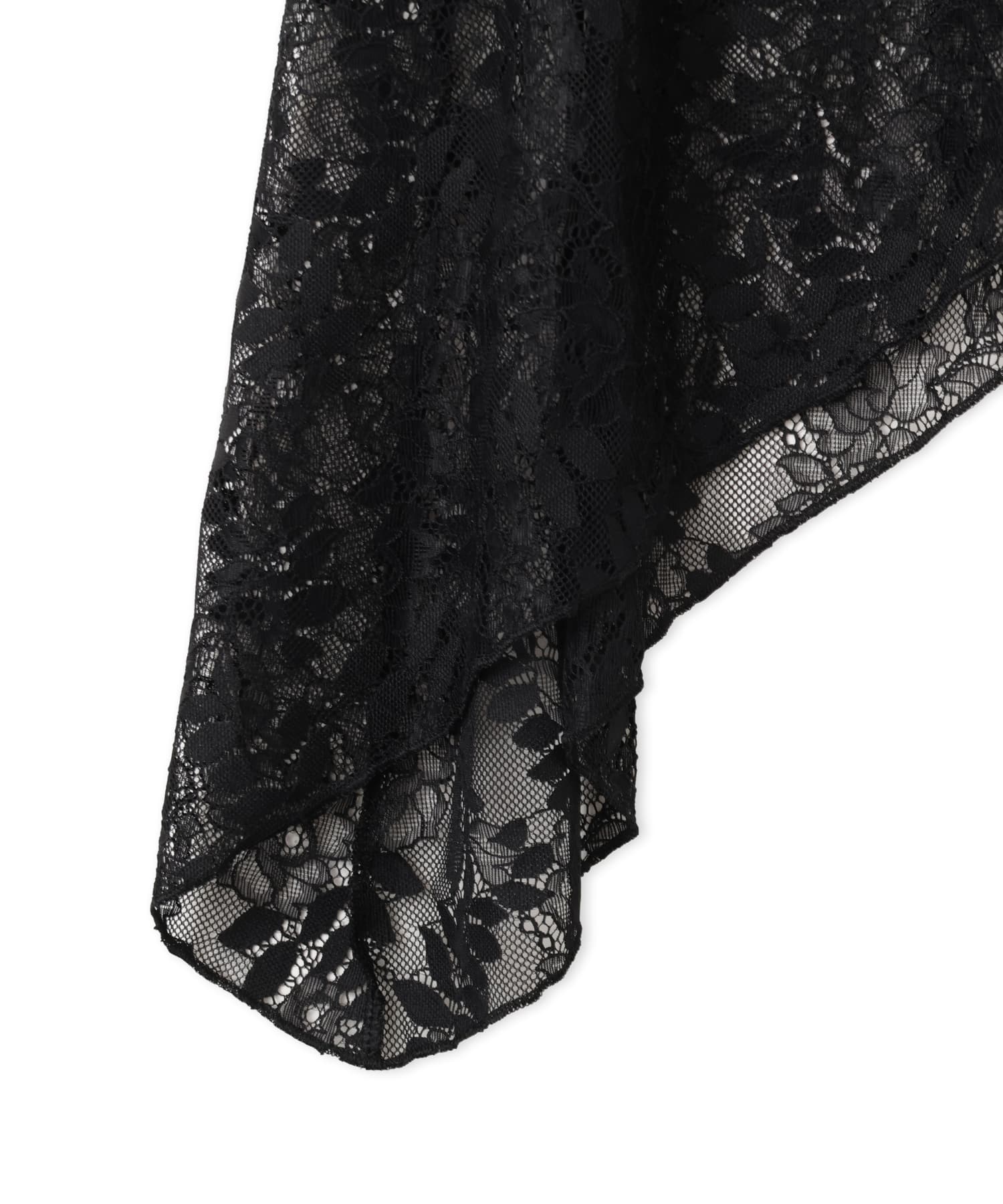 2IN1 FIREBIRD LOOSE TRACK TROUSERS WITH LACE SKIRT ブラックの画像