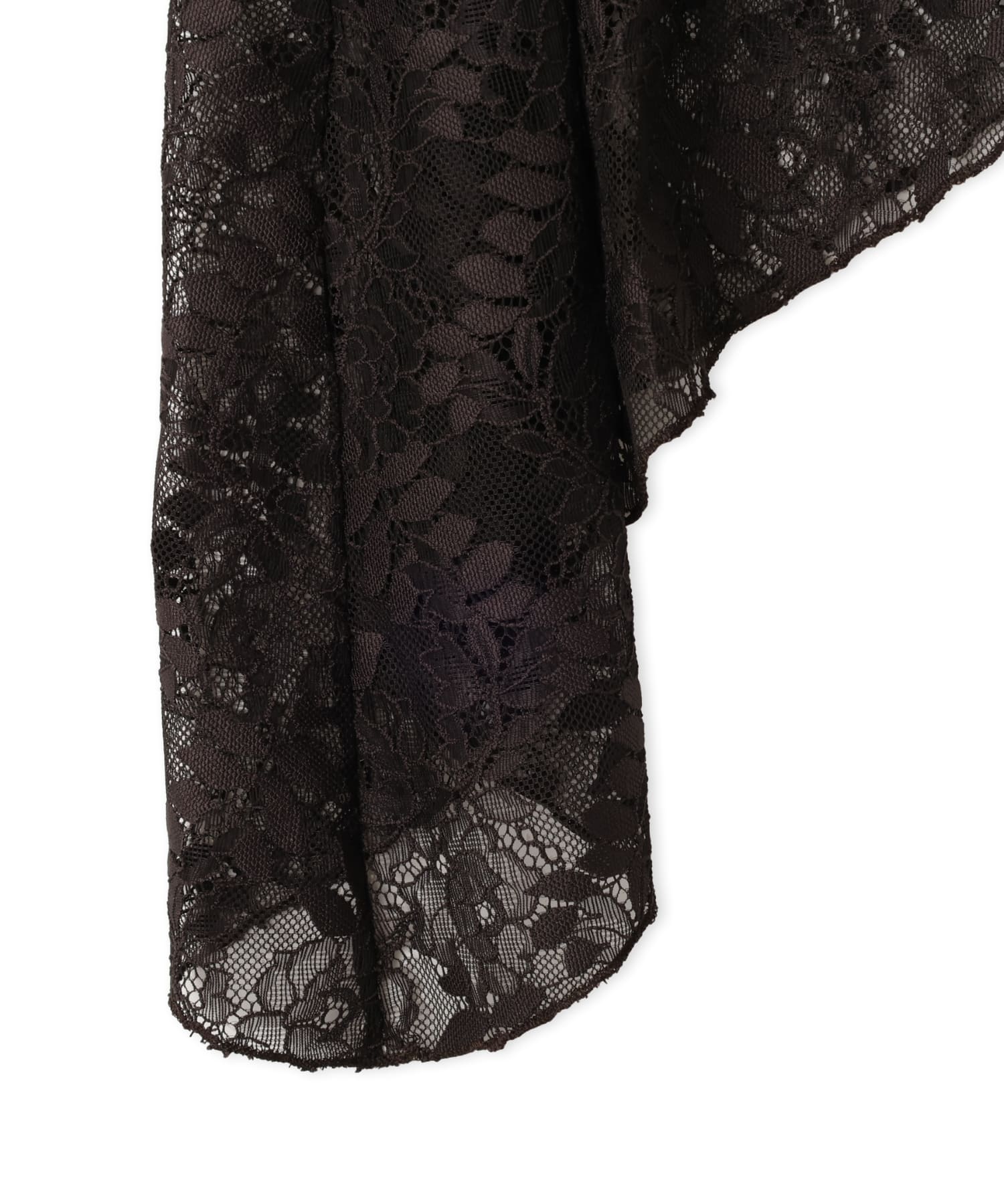 2IN1 FIREBIRD LOOSE TRACK TROUSERS WITH LACE SKIRT ナイトブラウンの画像