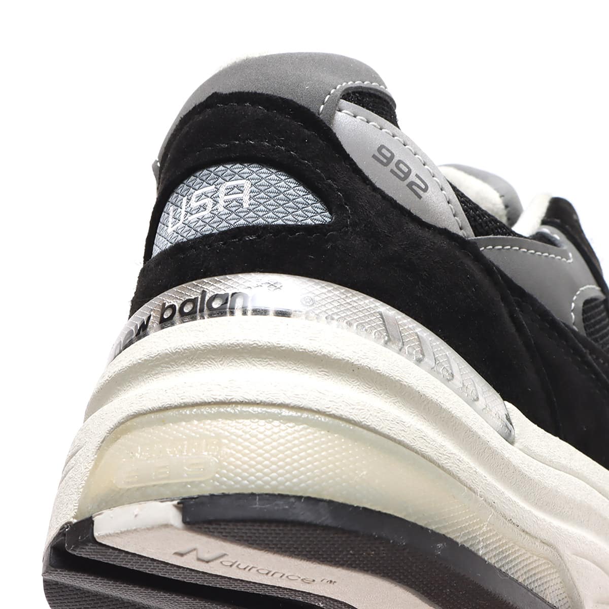 23.5cm New Balance M992EB Black 黒 ブラック-