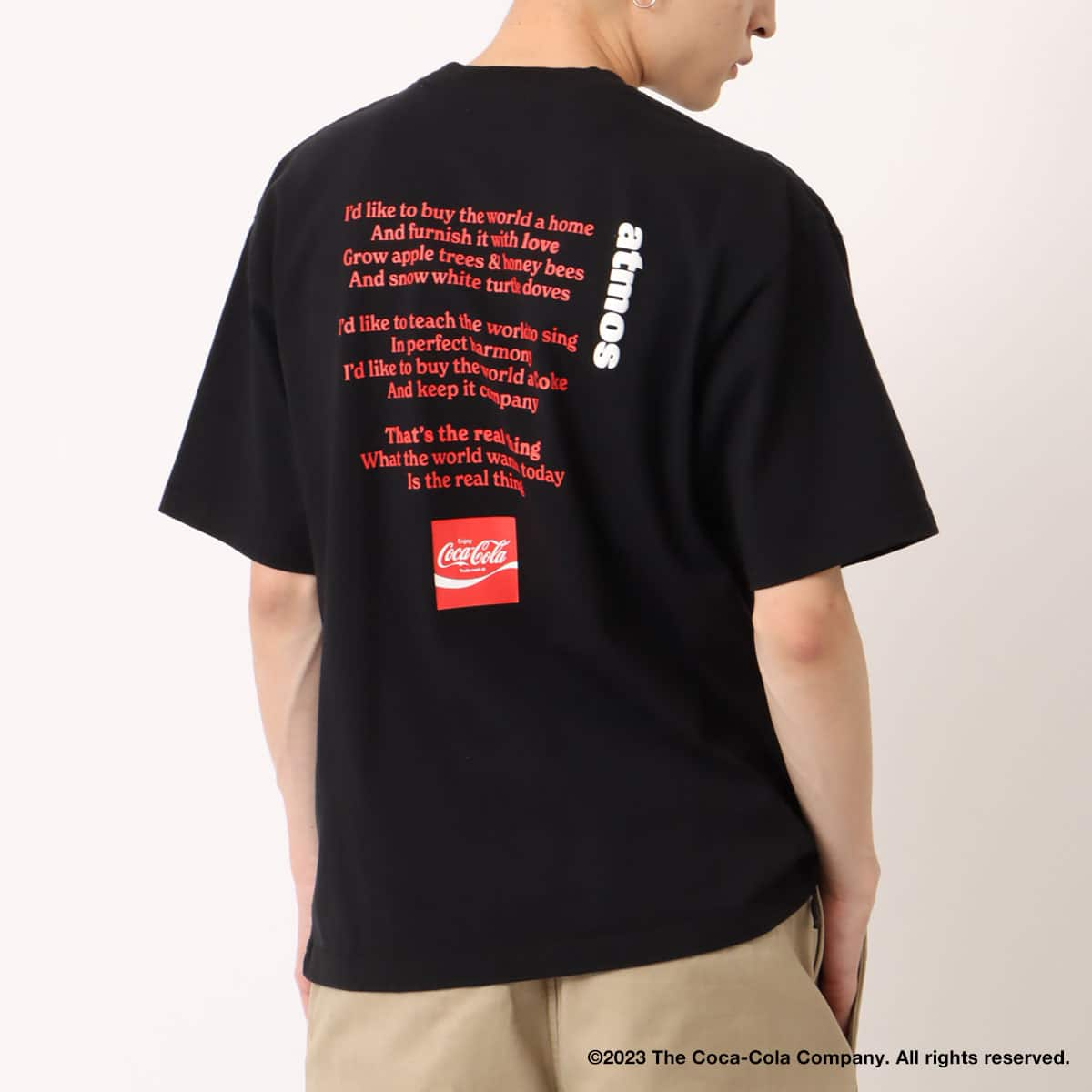 Coca Cola | atmos T-shirt T-shirt BLACK