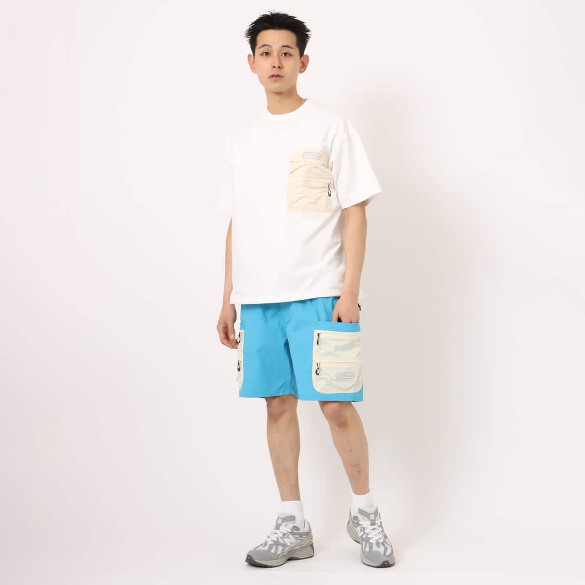 atmos Nylon Fishing Short BLUE の画像