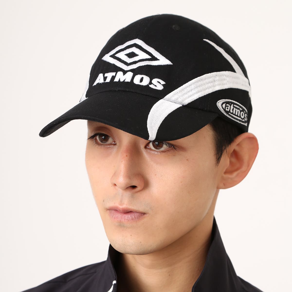 UMBRO x atmos Logo Cap BLACKの画像