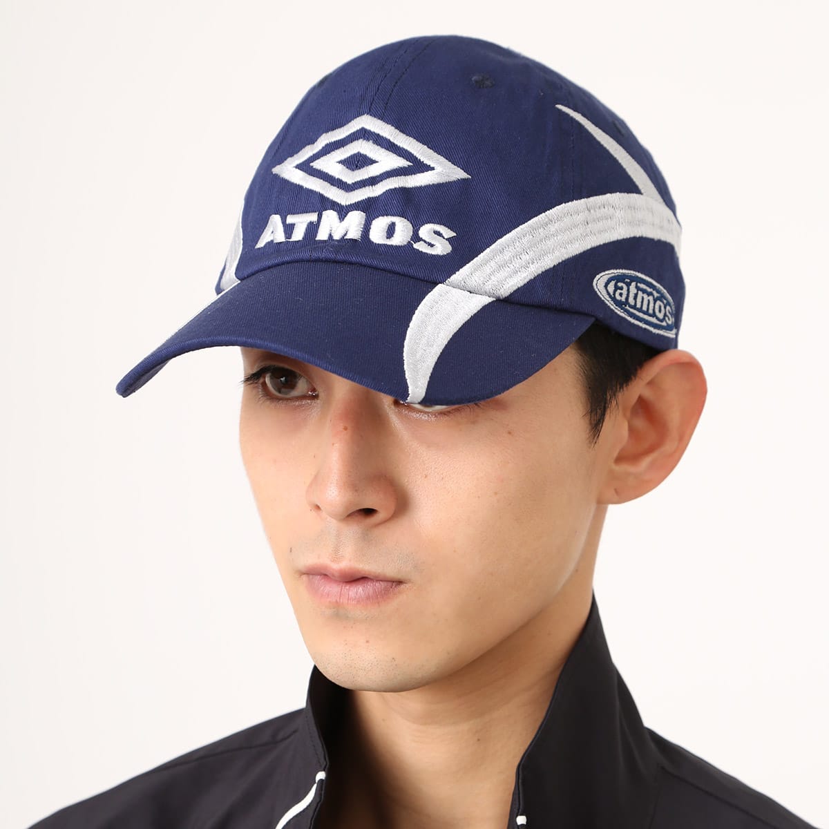 UMBRO x atmos Logo Cap BLUEの画像