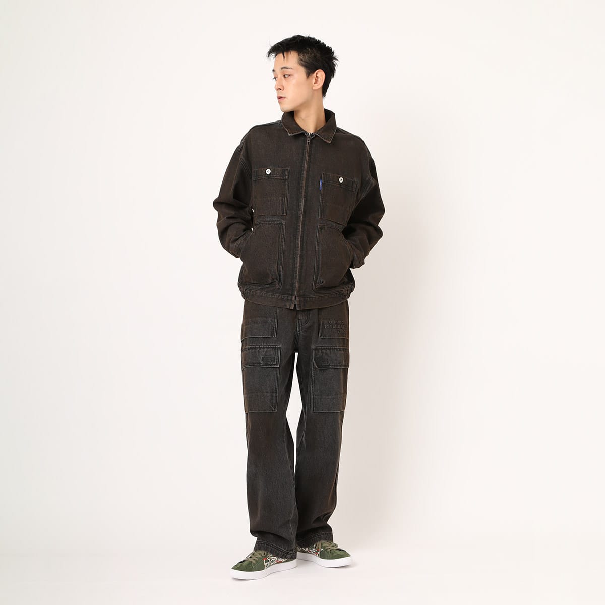 atmos Denim Worker Jacket BLACK（アトモス デニム ワーカー