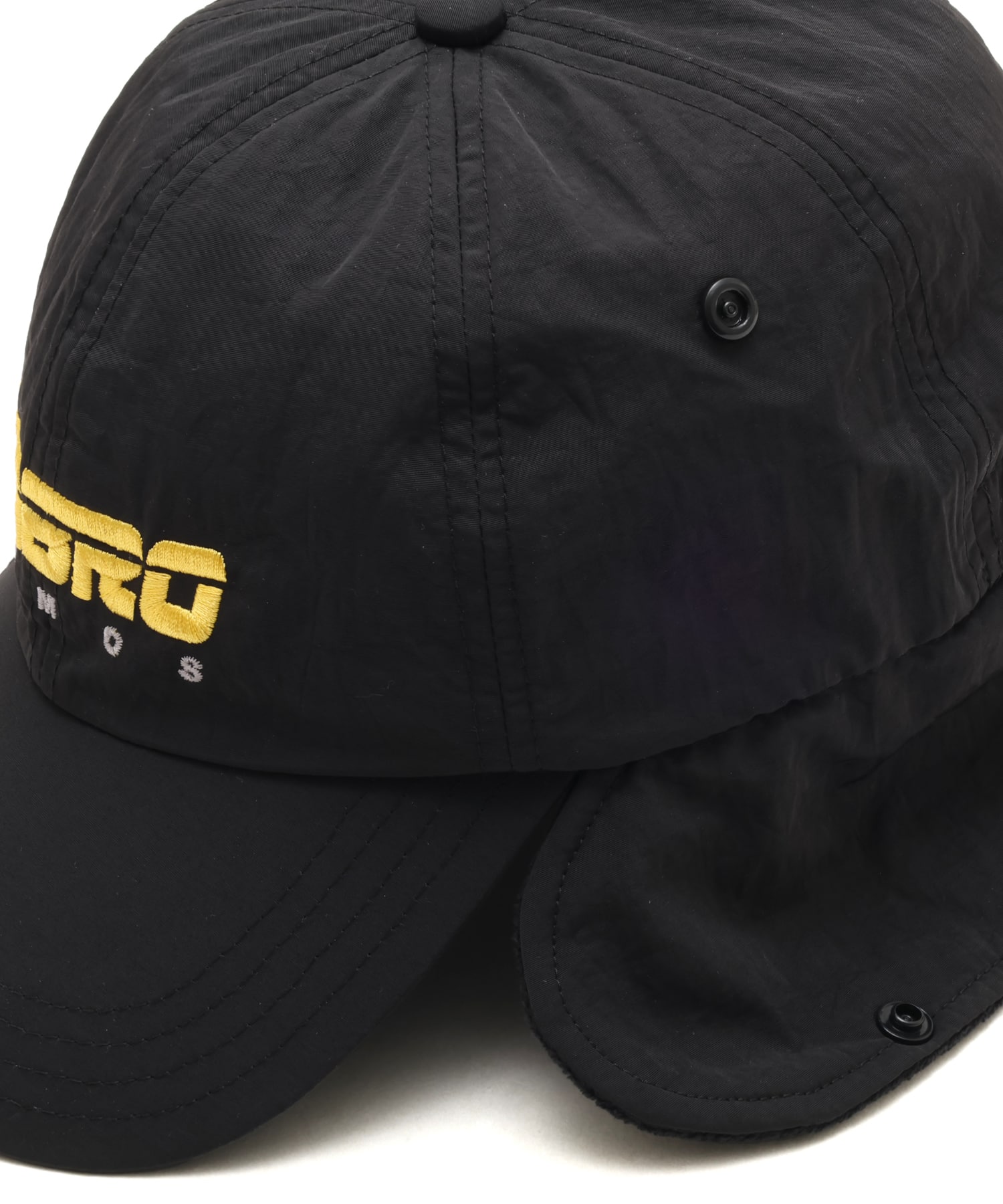 UMBRO x atmos Fleece Flight Cap BLACKの画像