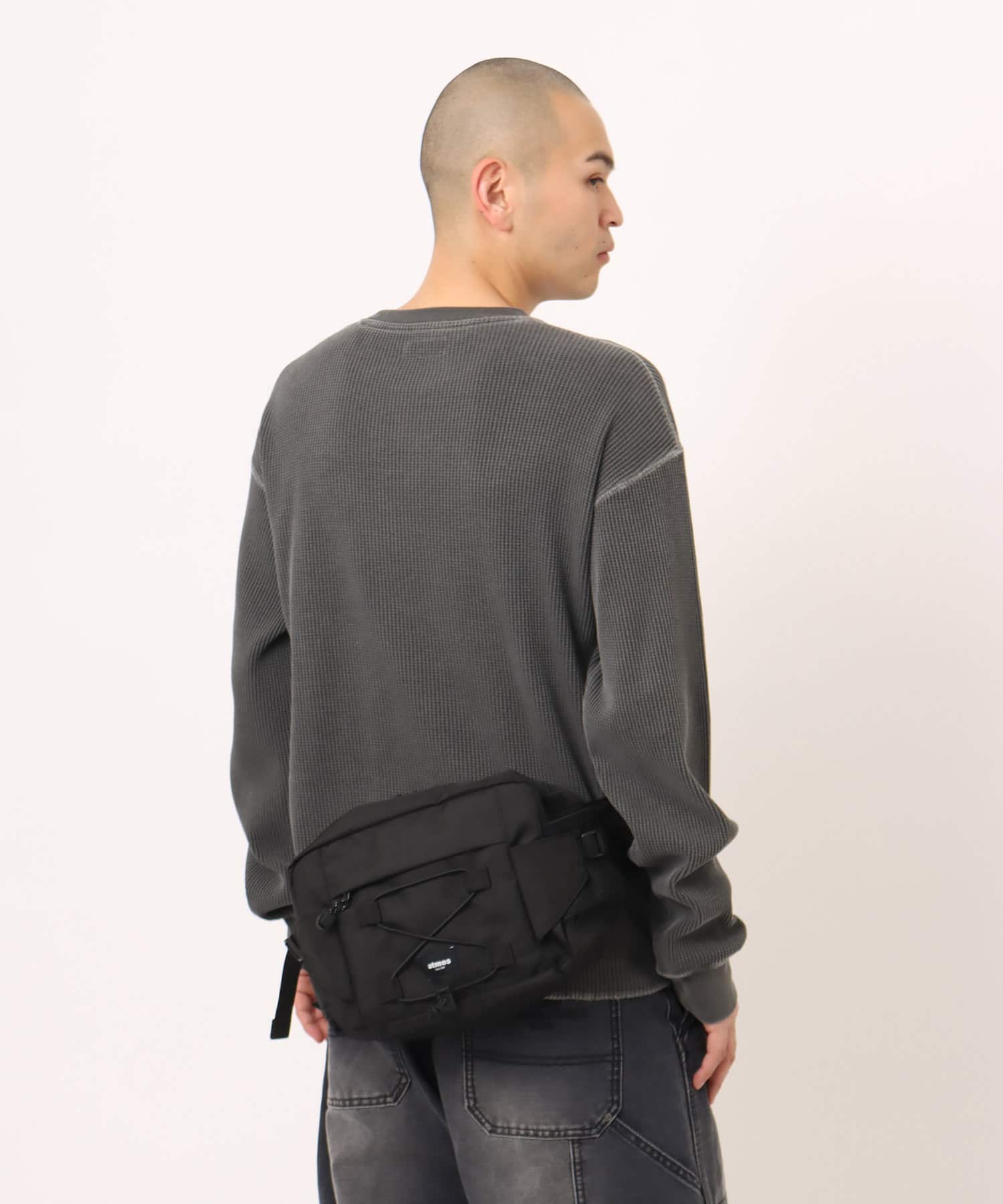 atmos Waist Bag BLACKの画像