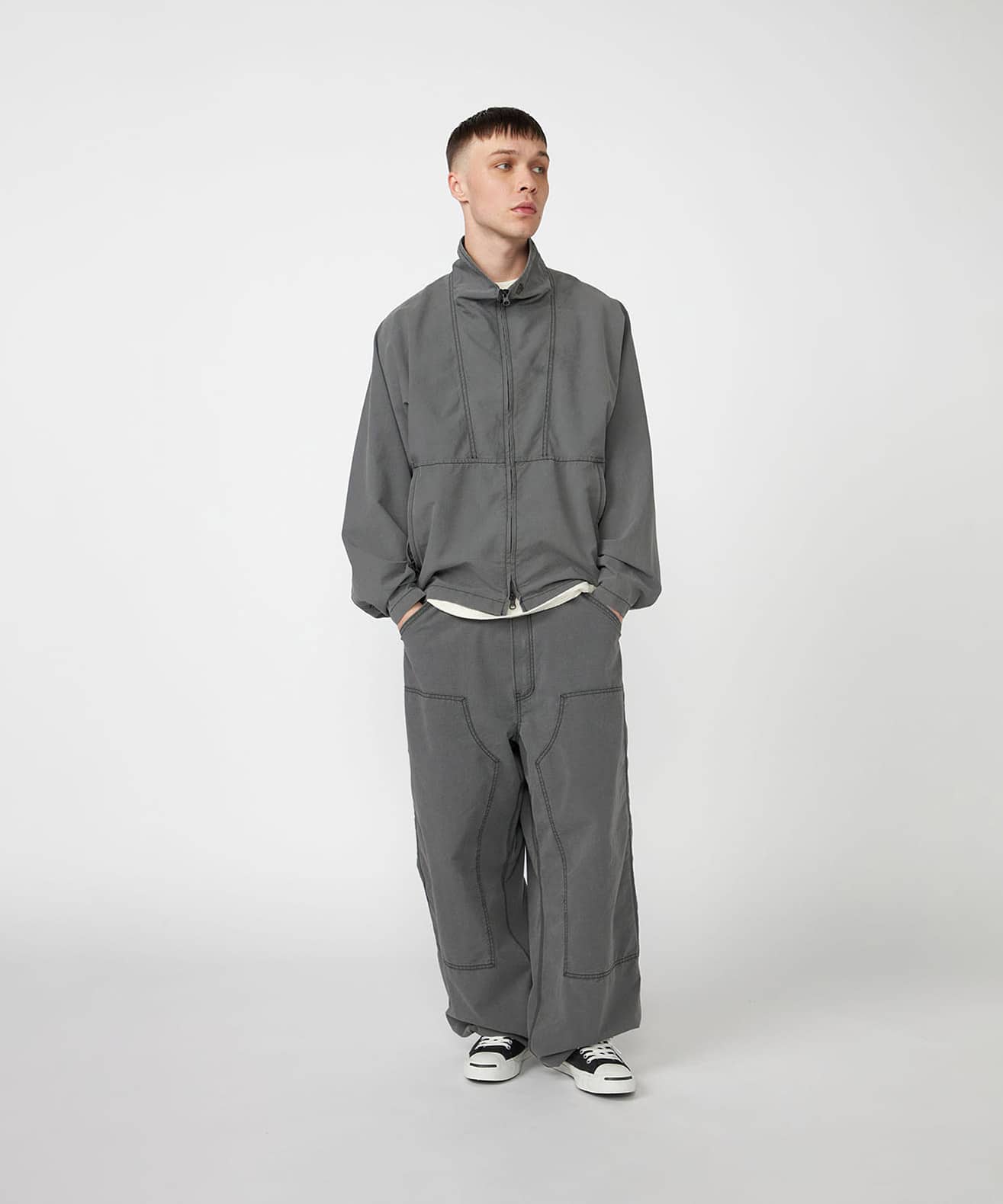 THE NORTH FACE PURPLE LABEL Indigo Field Jacket Grayの画像