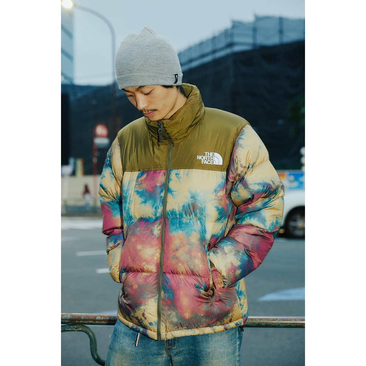 THE NORTH FACE NOVELTY NUPTSE JACKET アイスダイアンテロープタン 22FW-I