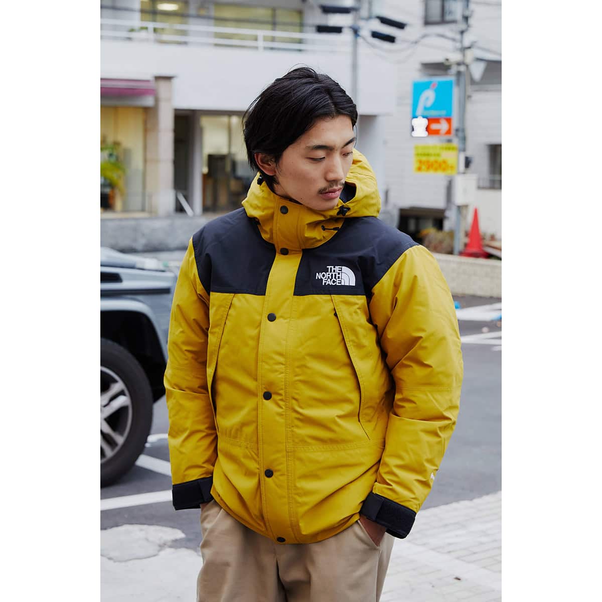 THE NORTH FACE MOUNTAIN DOWN JACKET ミネラルゴールド