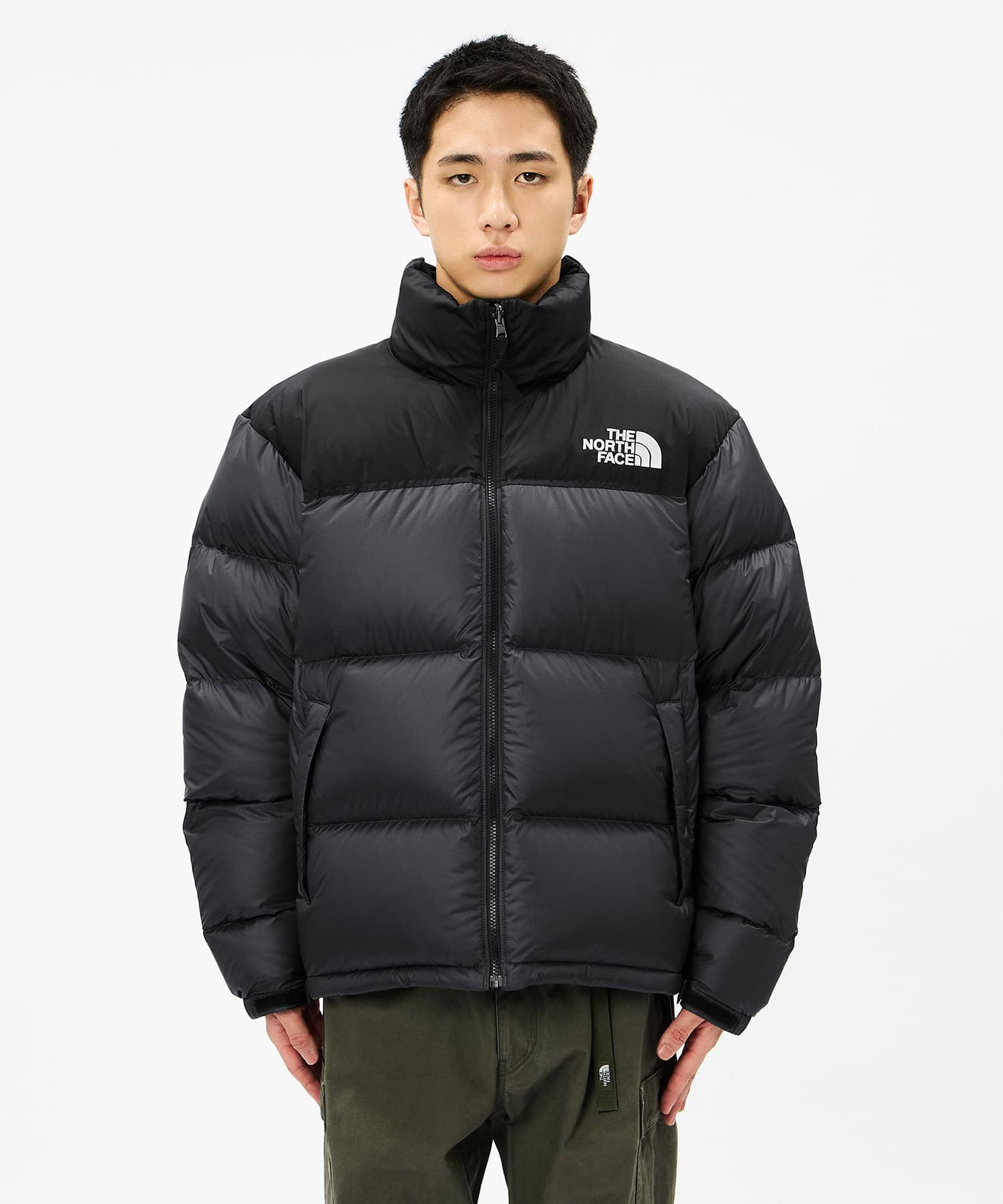 THE NORTH FACE NUPTSE JACKET AGXブラックの画像