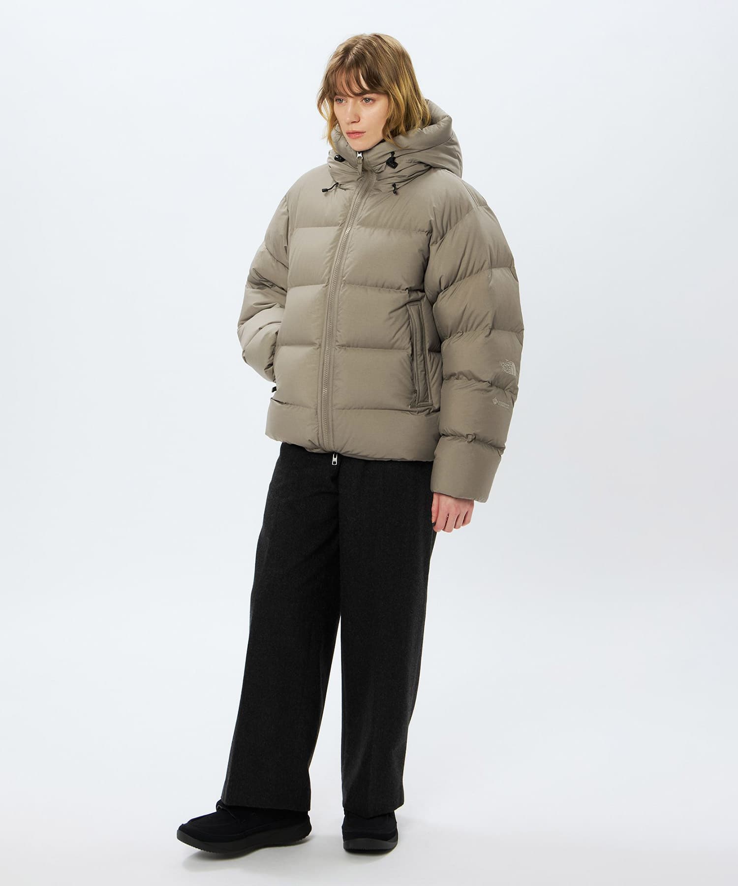 THE NORTH FACE Alteration Down Shell Parka マッシュルームの画像