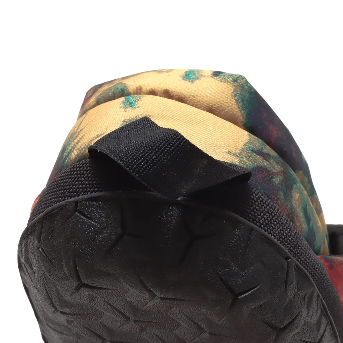 THE NORTH FACE WOMENS NUPTSE DOWN MULE アンテロープタンアイスダイプリント×TNFブラック 22FW-Iの画像