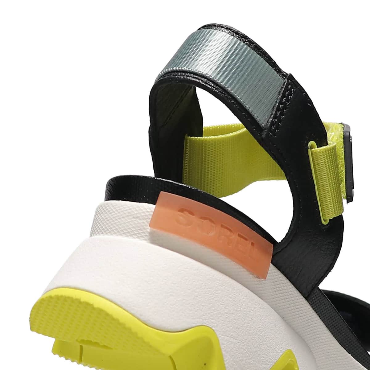 SOREL KINETIC™ SANDAL Black, Sea Salt 22SS-Iの画像
